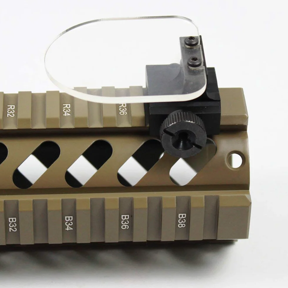 Scope Ottica Rifle Scope Pieghevole Lens Protector 4 mm Spessore