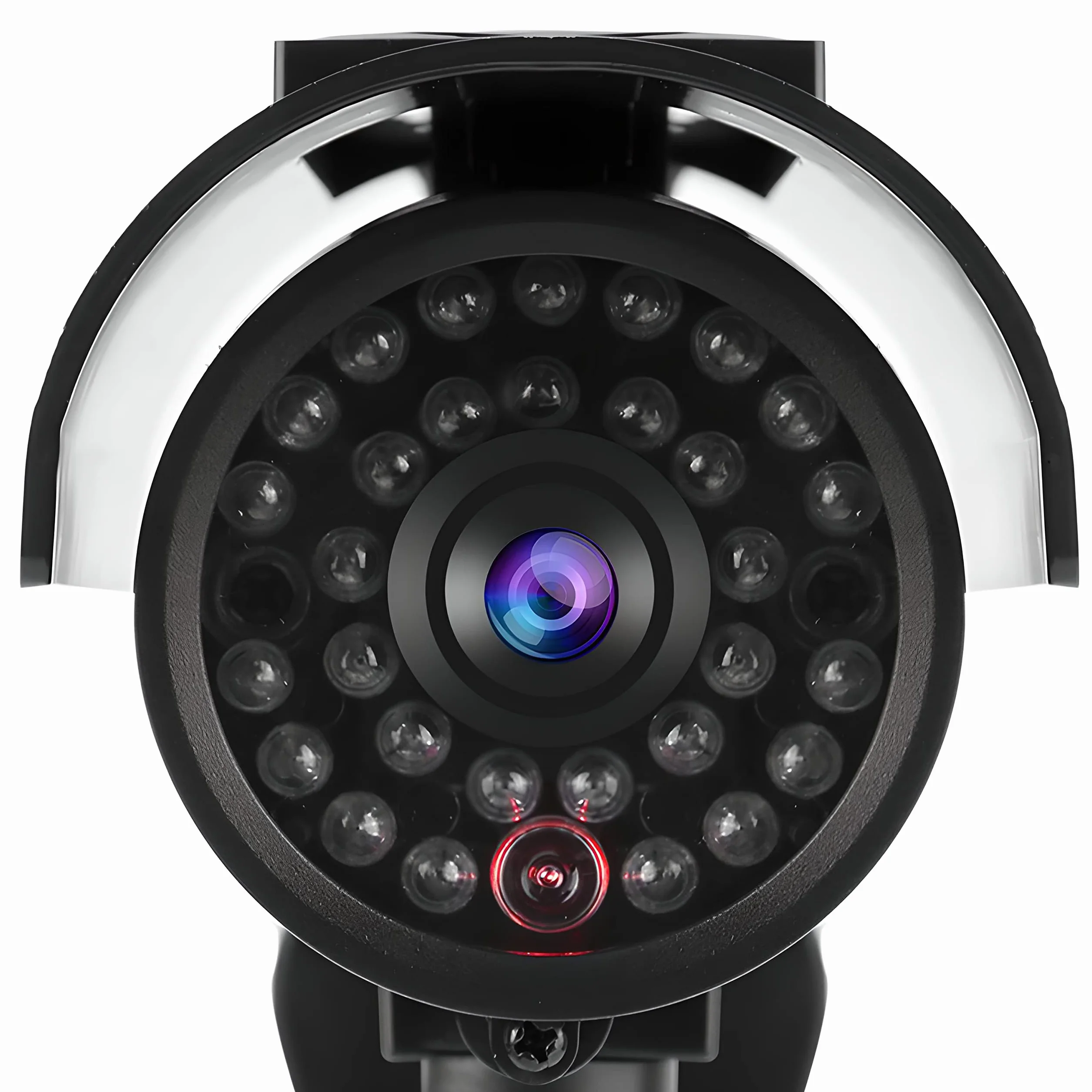 Retoo Telecamera Finta Solare LED Lampeggiante CCTV Imitazione Realistica Interni Esterni