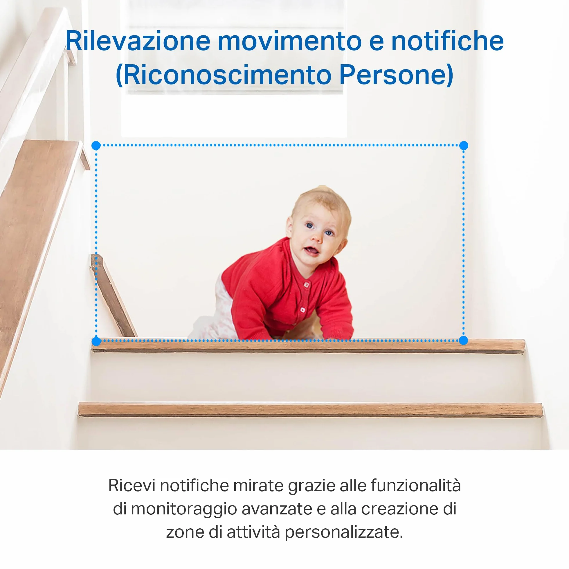 Tapo C211 Telecamera Wi-Fi Interno 2K 3MP Videocamera Sorveglianza Visione Notturna Alexa Google Assistant