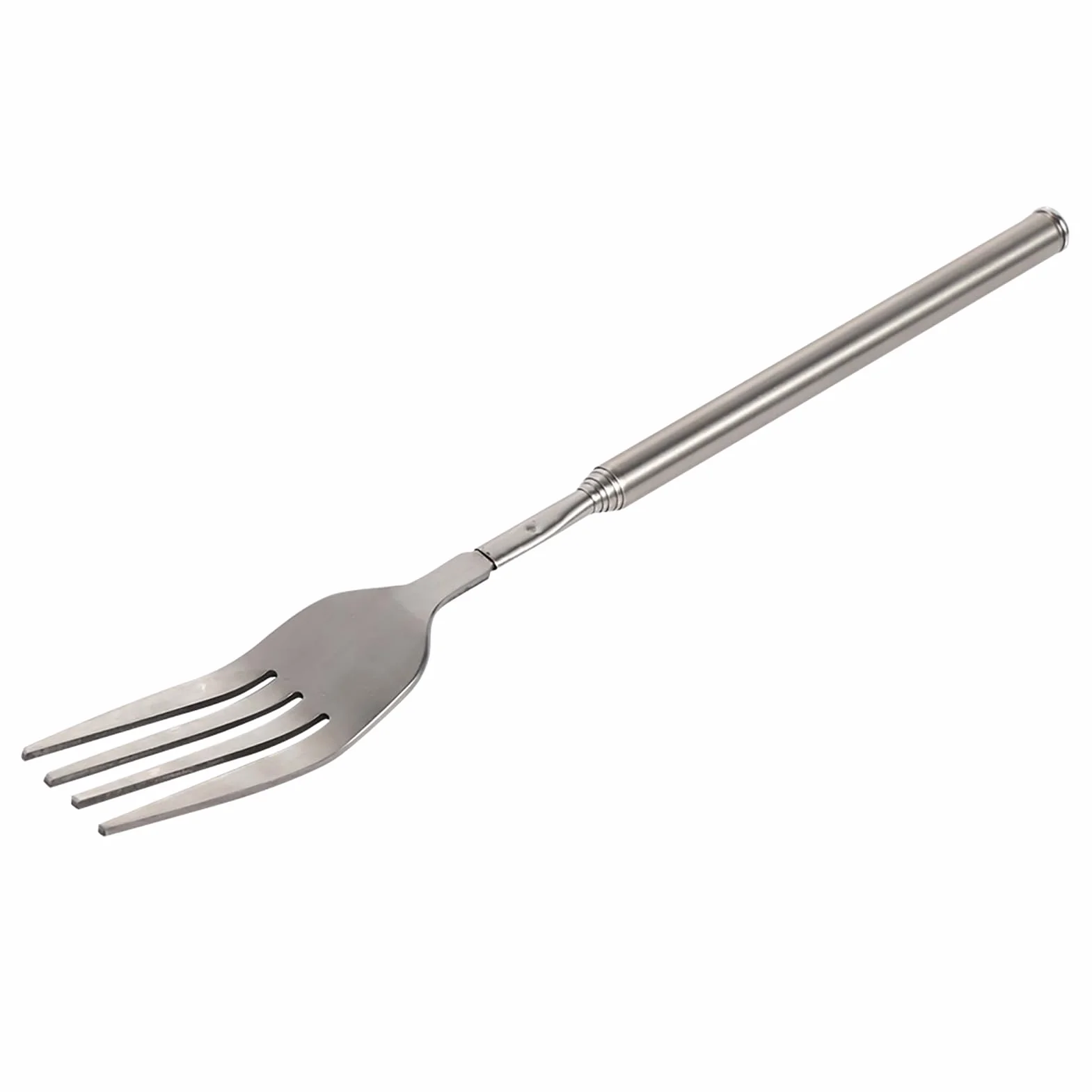 Forchetta Estensibile Telescopica Con Manico Lungo - Acciaio Inox Per Barbecue, Tostatura, Cena - Prolungata, Lunga