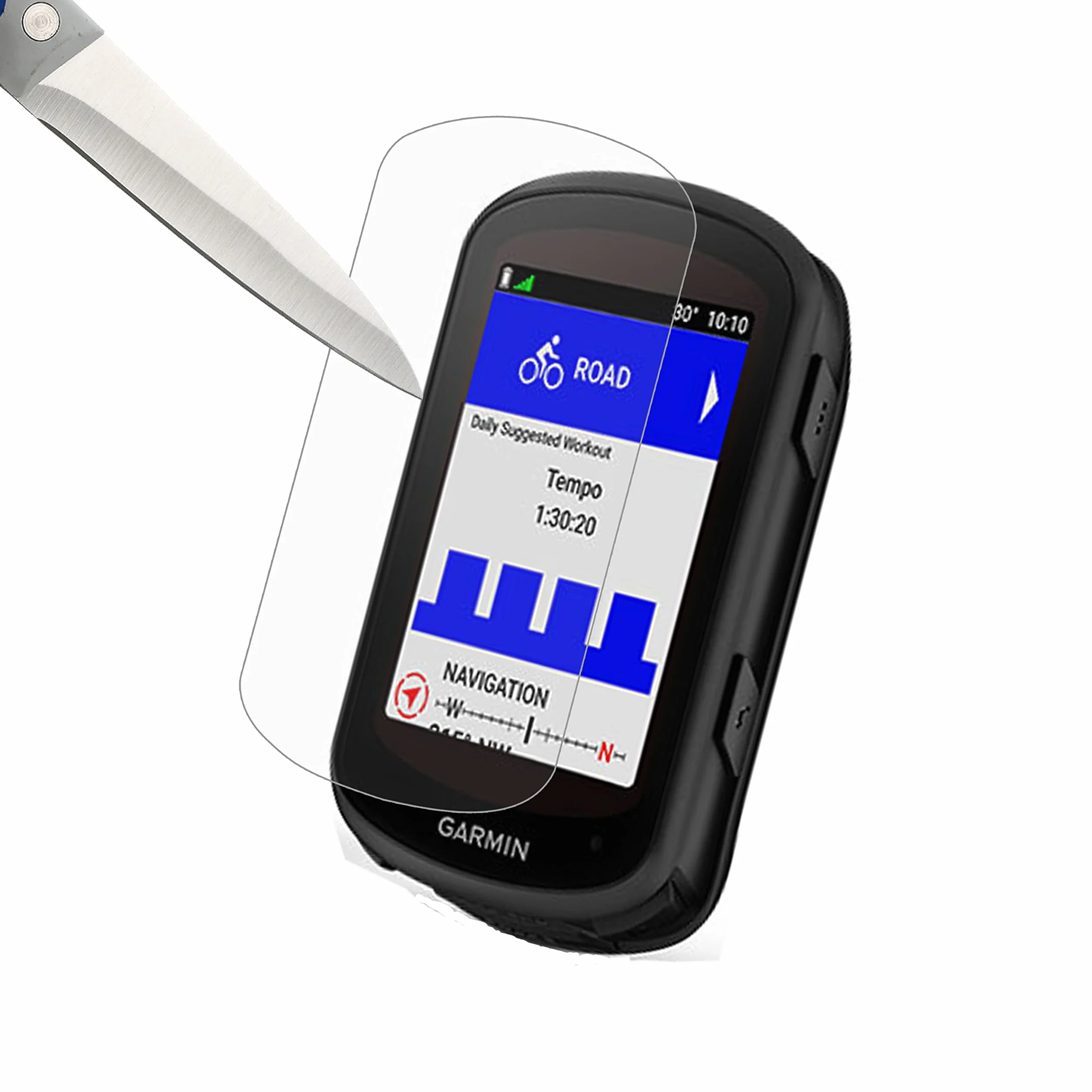 Pellicola Protettiva GARMIN Edge 540 Edge 840 Vetro Temperato 9H Durezza 3 Pezzi