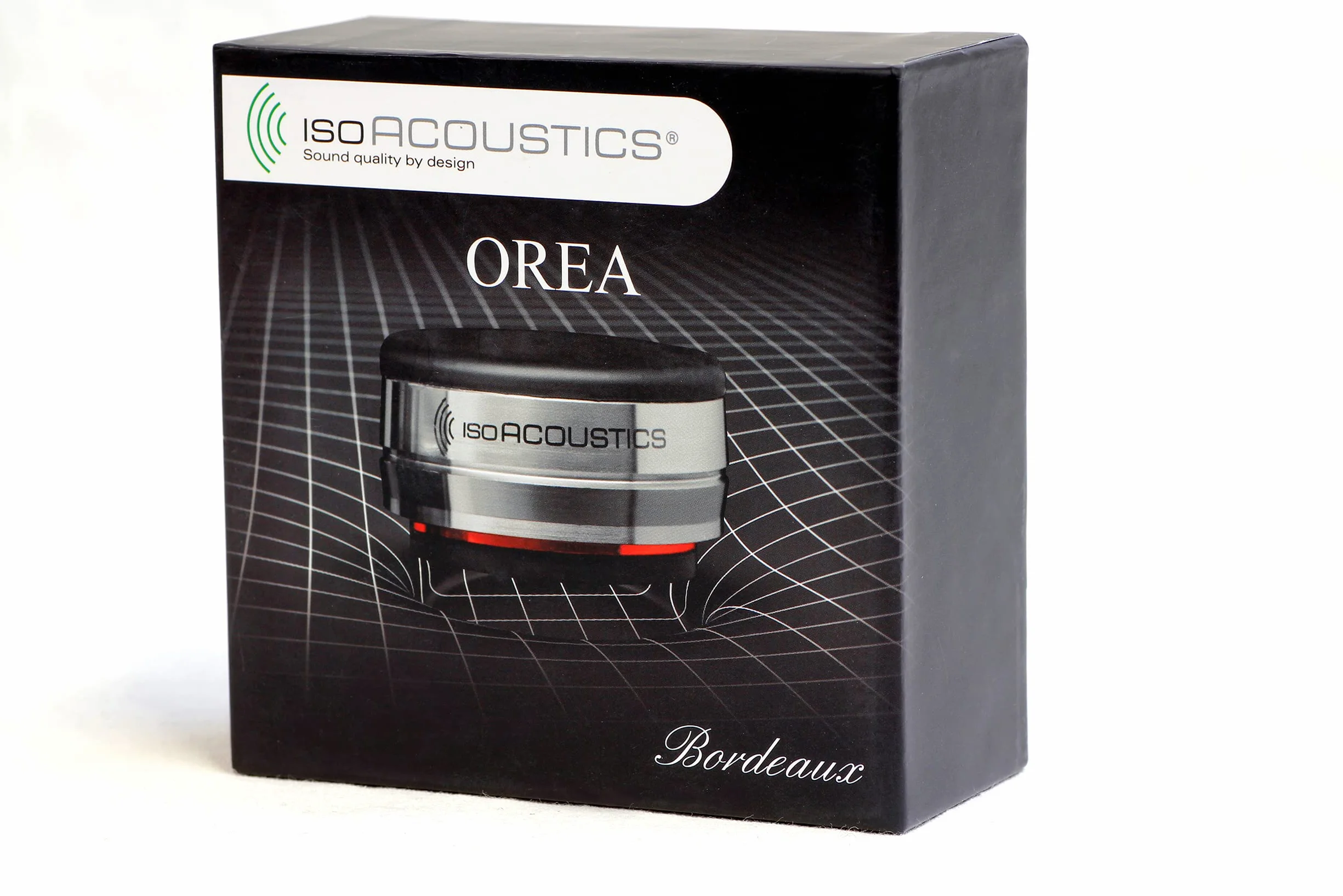 IsoAcoustics Orea Series Audio Equipment Isolators Bordeaux 14.5 kg