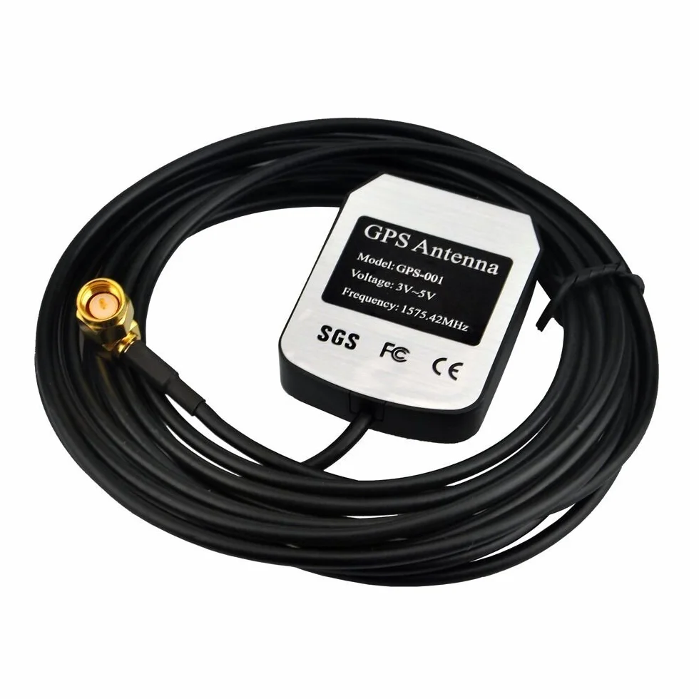 DollaTek Antenna Attiva GPS Impermeabile 28dB 3 Metri SMA per Auto Arduino NEO-6M