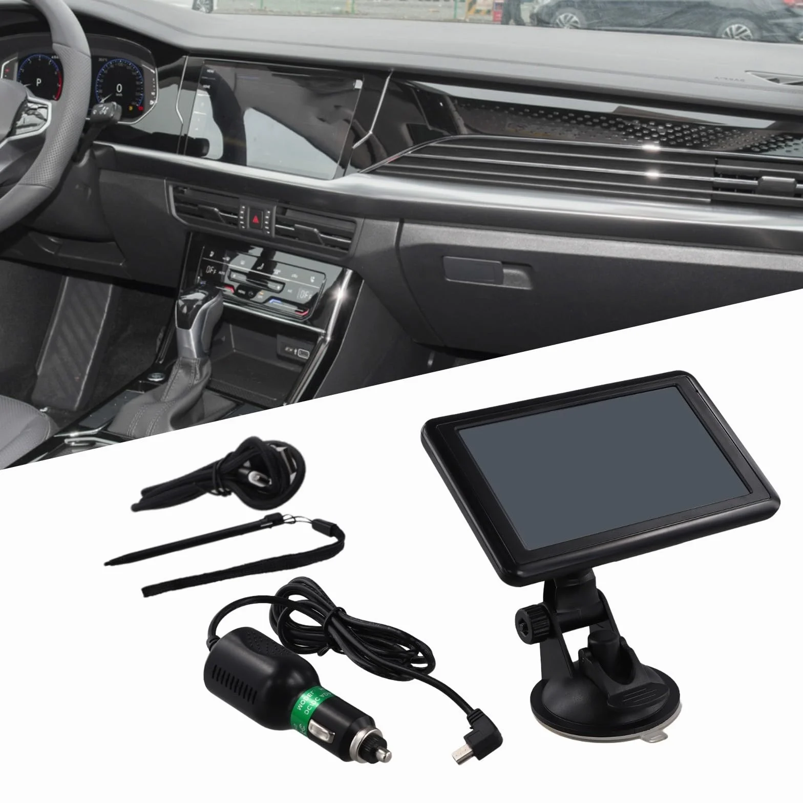 Navigatore GPS 5 Pollice 8GB ROM TFT Touch Screen con Mappa Gratis Regno Unito