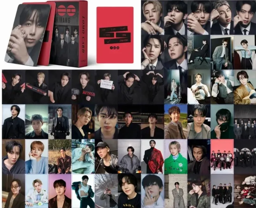 Lomo Cards Arirang 55 pezzi Kpop Lomocards mini carte fotografiche Bangtan Boys per fan Arirang