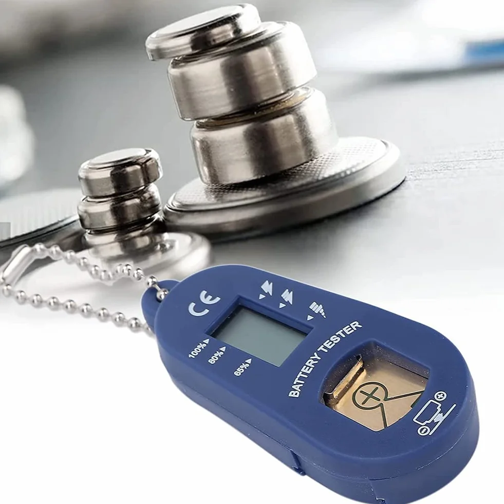 Tester batteria tascabile portatile per controllare la carica residua