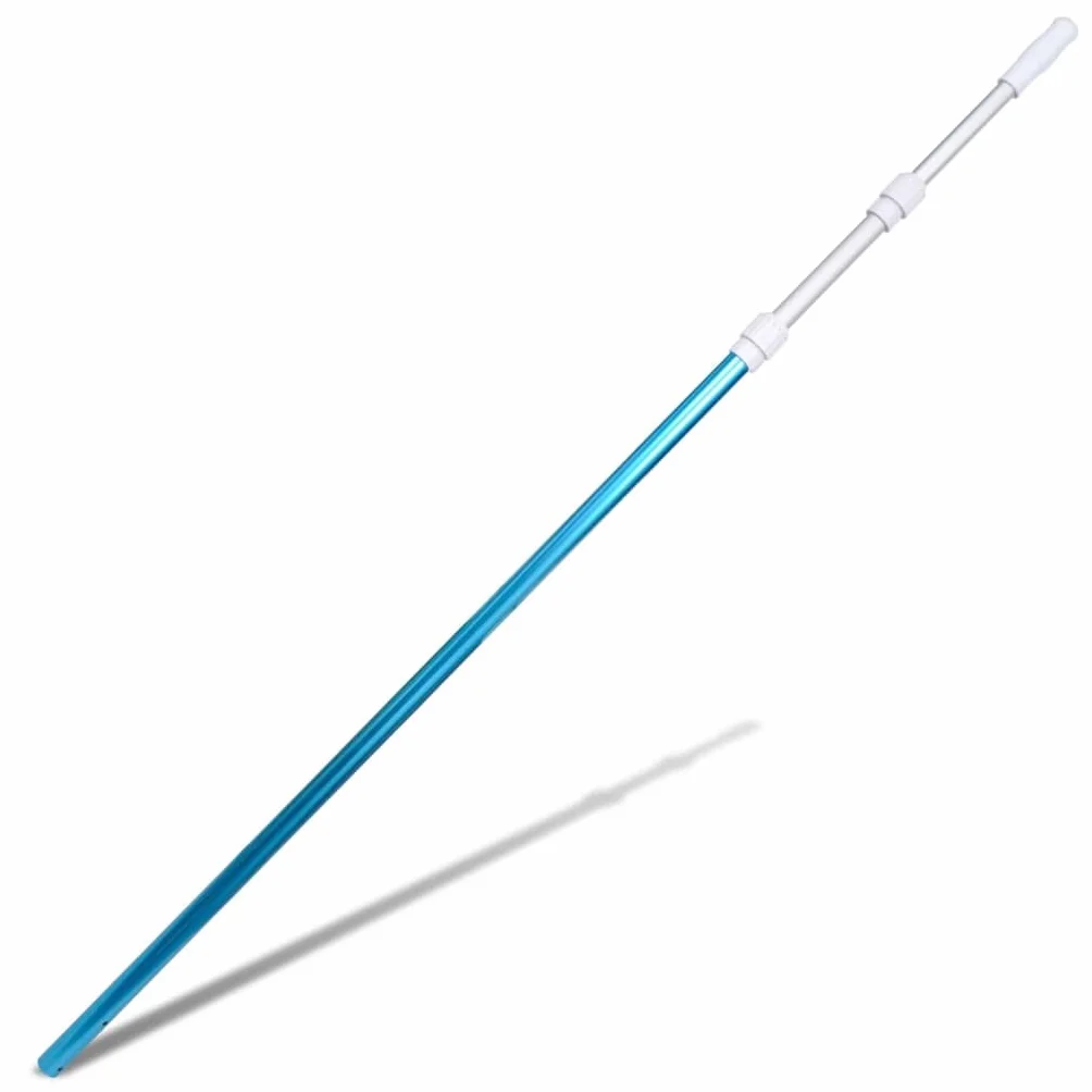 vidaXL Manico/Palo Telescopico Piscina Alluminio 1,2-3,6 m