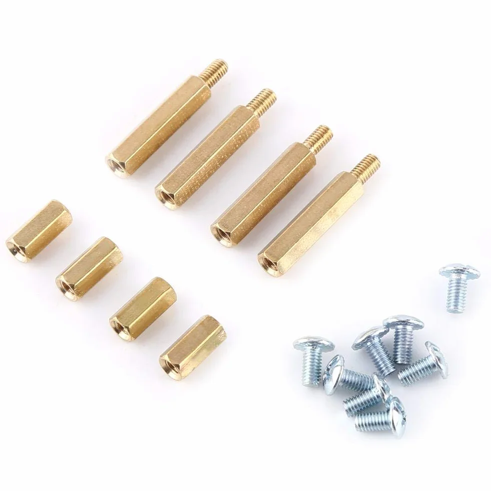 Preamplificatore valvolare 6J1 Custodia acrilica Kit valigetta con distanziatori e viti