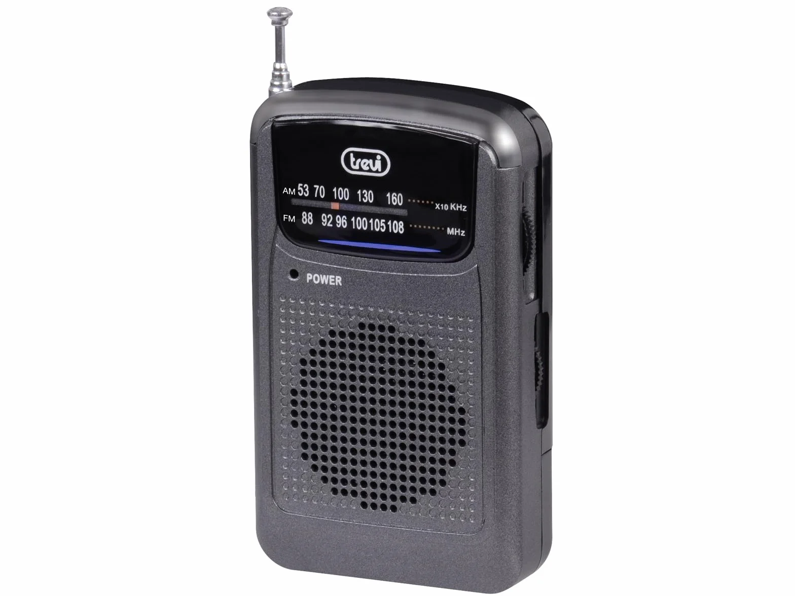 Trevi RA 710 GMG Radio Portatile 2 Bande AM FM con Presa Cuffie, Alimentazione a Batterie AAA