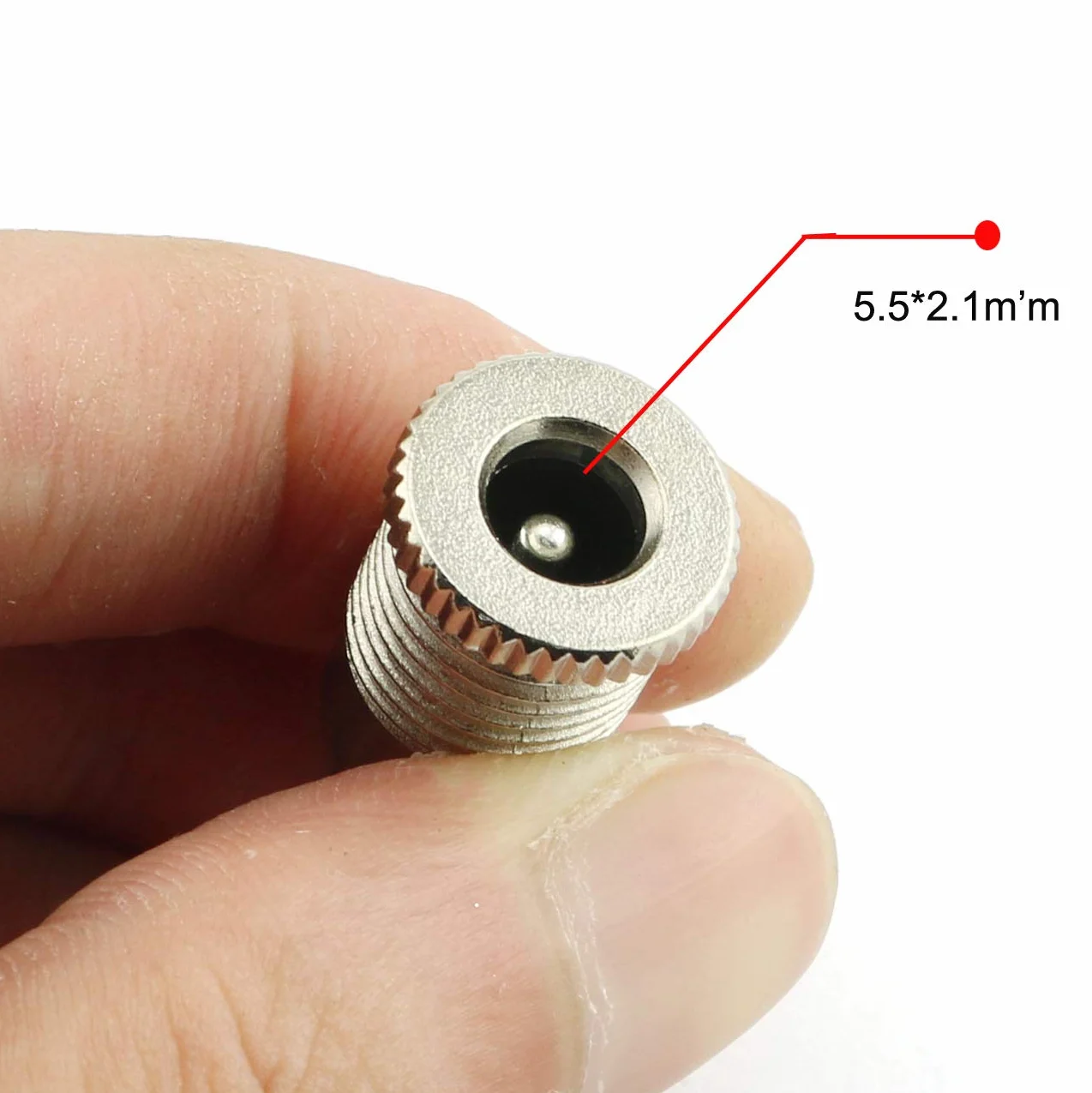 RUNCCI-YUN 6 set 5.5mmx2.1mm connettori DC a pannello presa jack alimentazione per CCTV Security Camera DVR