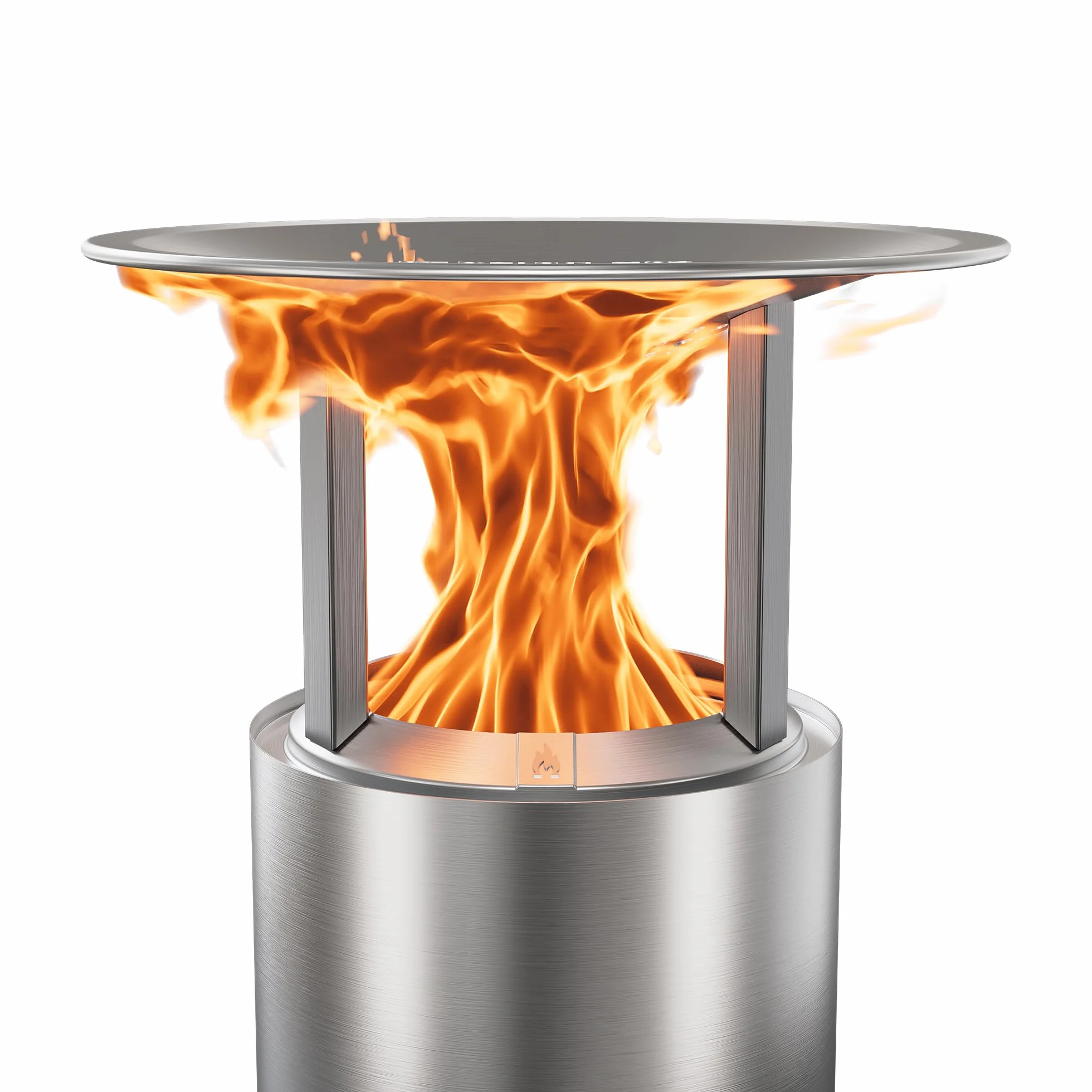 Solo Stove Mesa - Deflettore di calore XL, con 3 gambe staccabili, accessorio per braciere da falò, cattura e reindirizza il calore, acciaio inossidabile 304 (HxDia) 15,2 x 26,7 cm, 0,6 kg