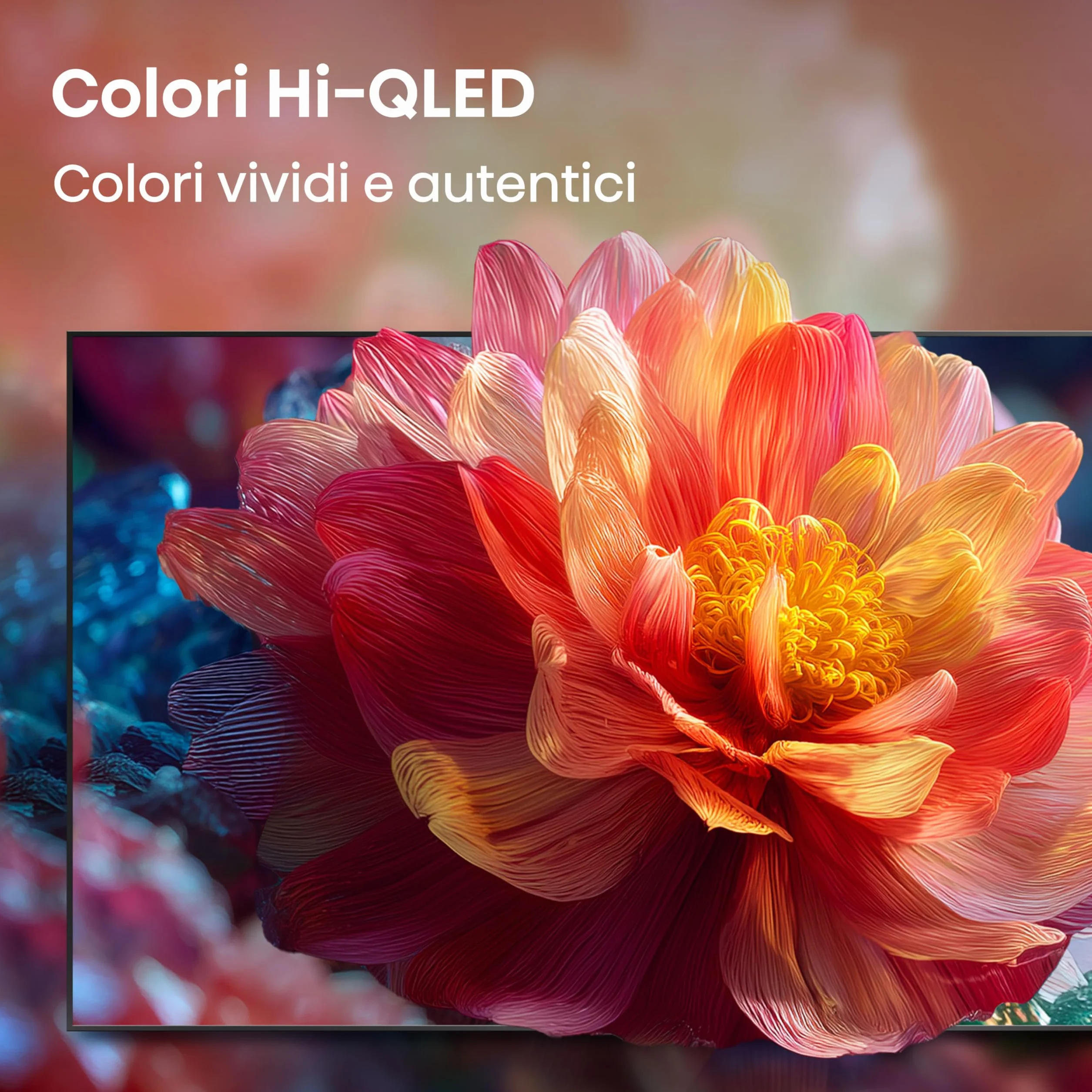 Hisense Smart TV QLED 40" FHD 40E5ST, 60Hz, Dolby Atmos, VIDAA OS, HDR10, Game Mode, Works with Alexa, Wi-Fi