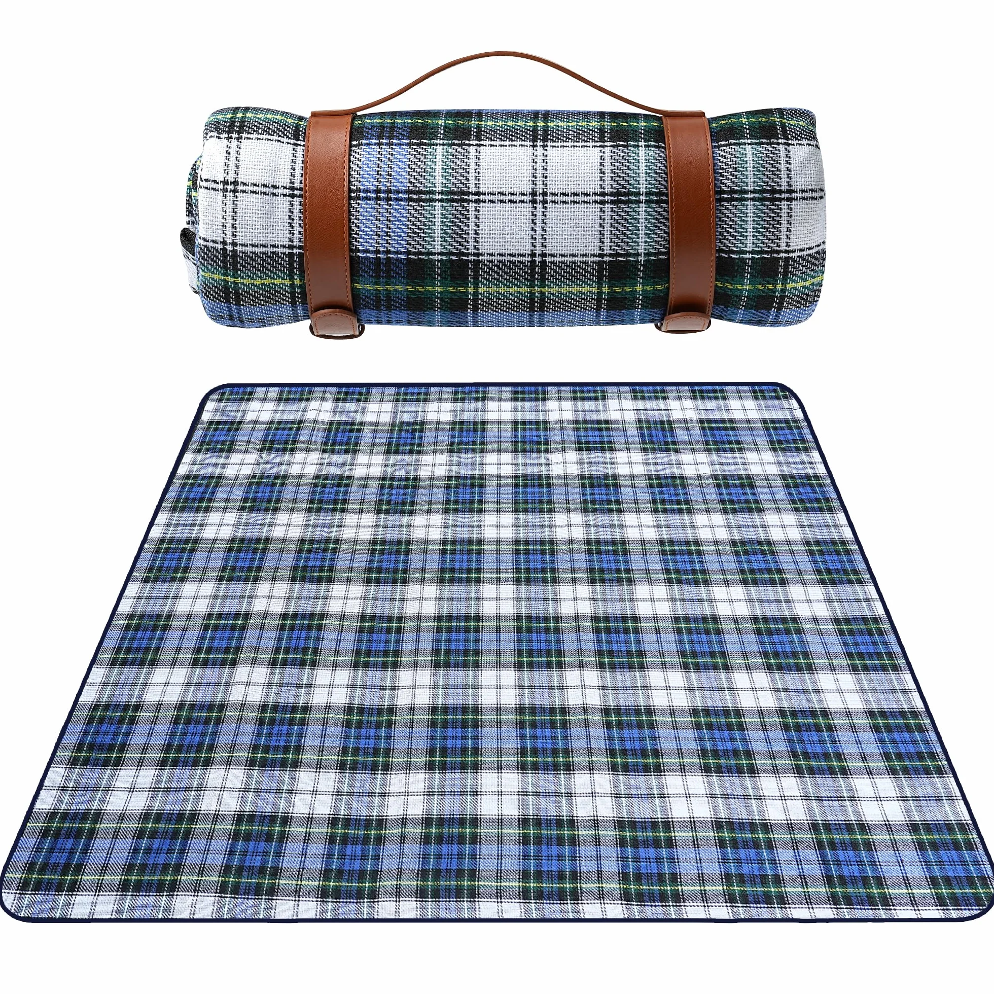 TRIXES Coperta da picnic XL impermeabile con maniglia per trasporto