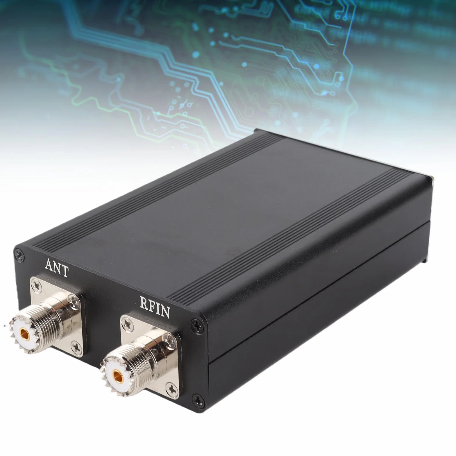 Mini Sintonizzatore D'antenna Automatico ATU-100 1.8~55MHz 0.96IN con Alloggiamento