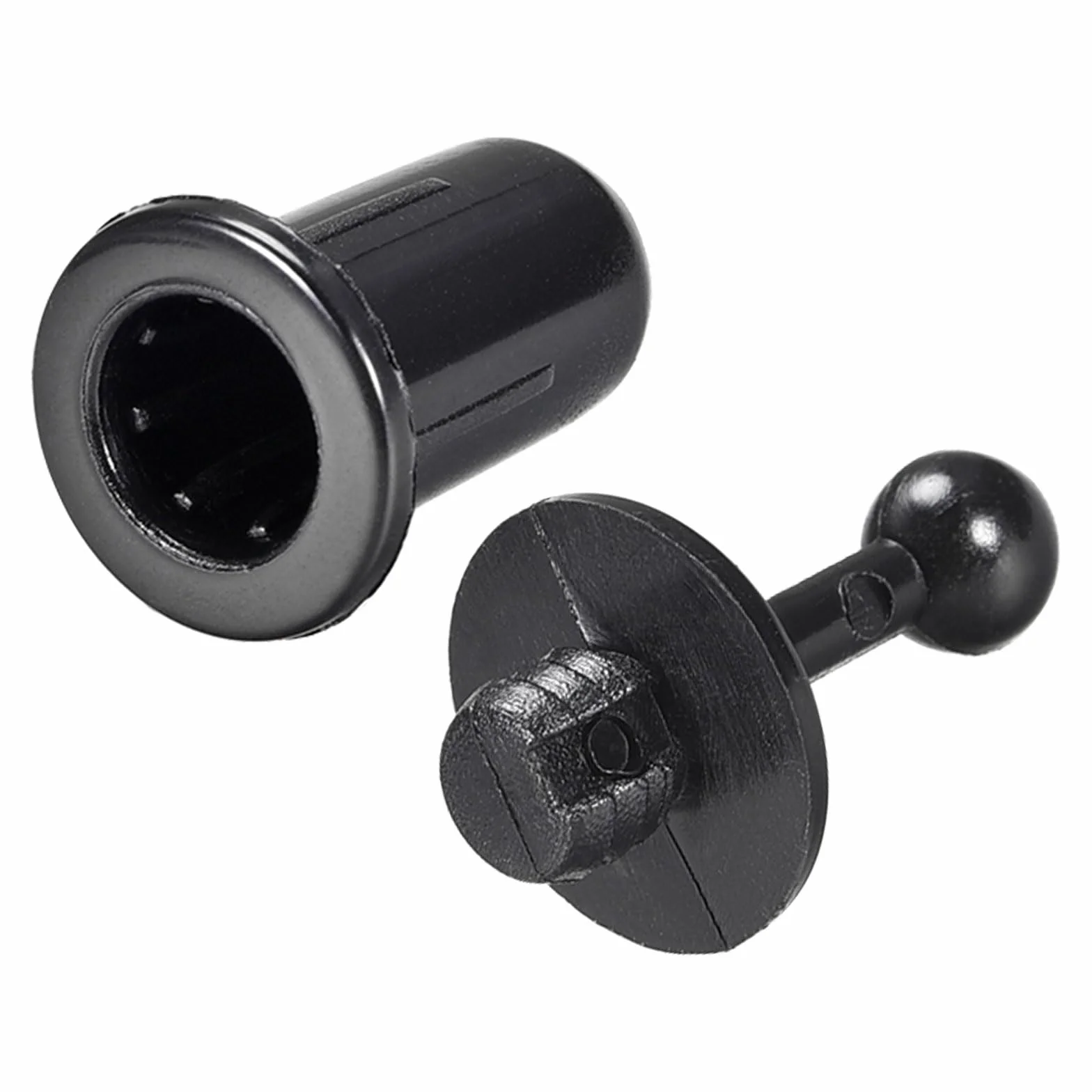 Kit di Perni per Altoparlanti Durevoli Dia 6mm Nero 8 Set