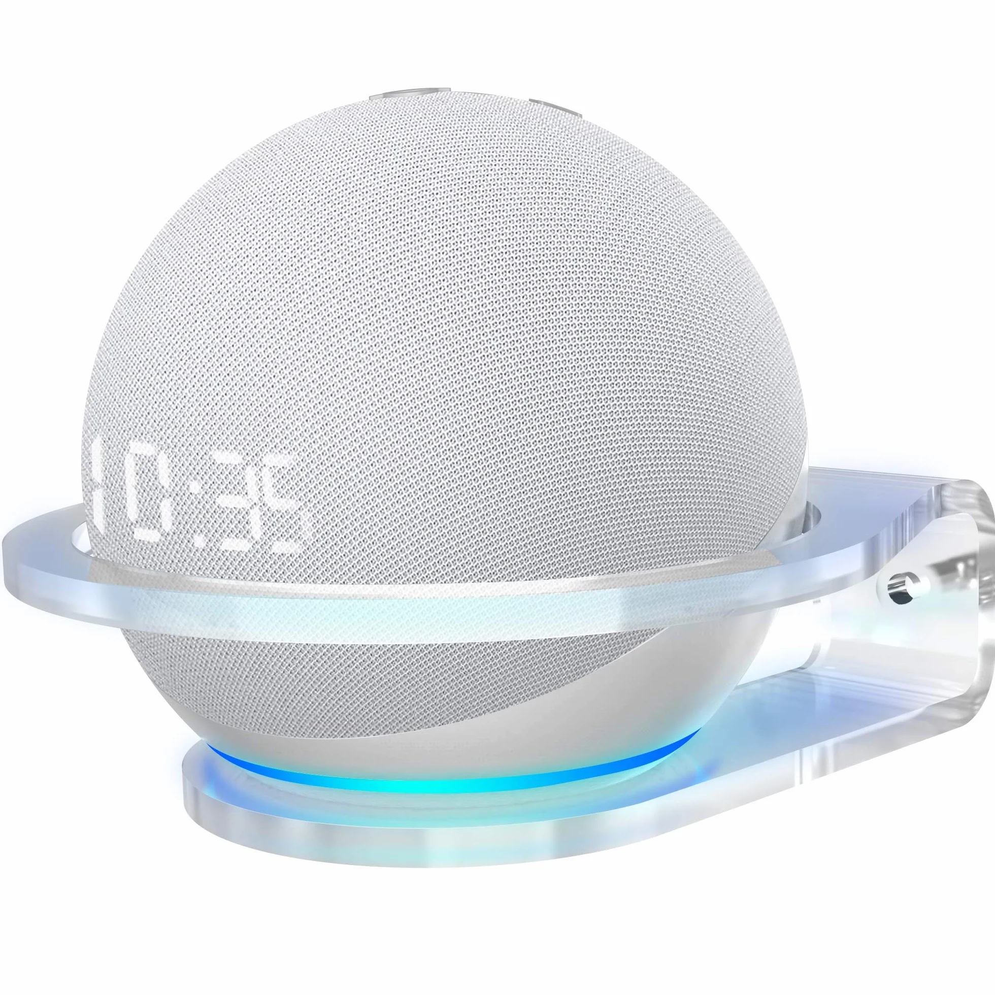 Cozycase Supporto da parete Compatibile con Dot 5/4a & Homepod Mini, mensola in acrilico 1-Pack
