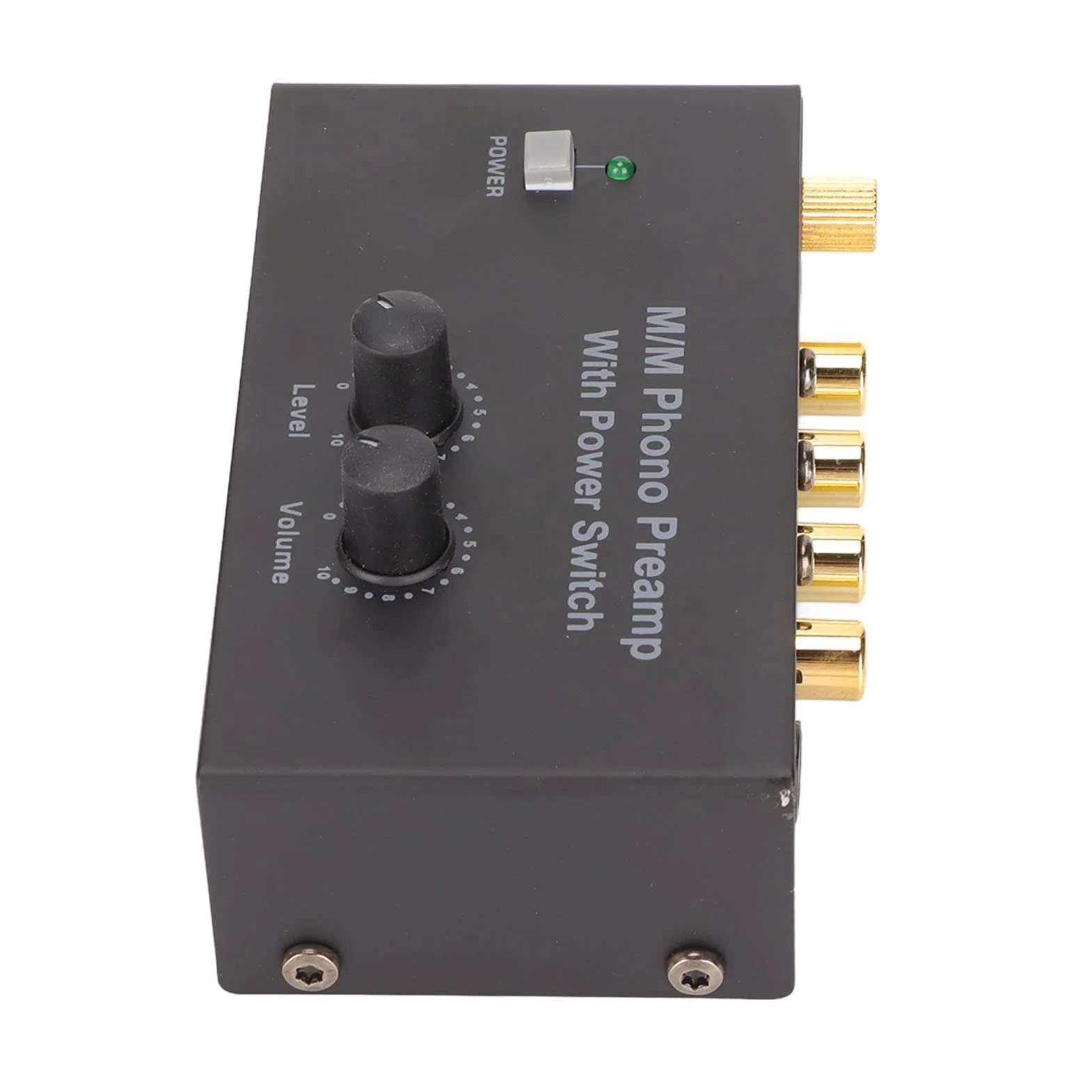 Preamplificatore Fono PP500P per Giradischi, Audio con Adattatore DC 12V