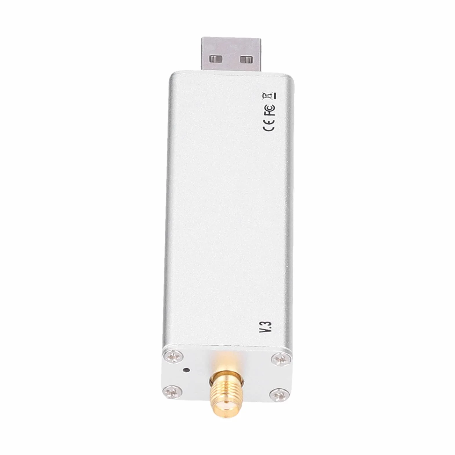 Ricevitore Radio Rtl-Sdr V3, Kit SDR con Base Antenna, Banda Completa per Aviazione e Radioastronomia