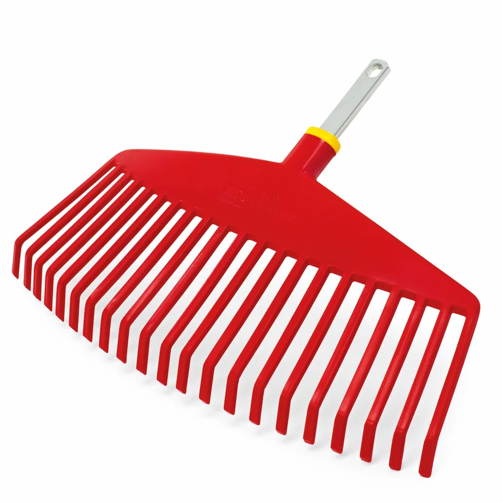 Wolf-Garten 3554000 UI-M Scopa per Foglie, Rosso/Bianco