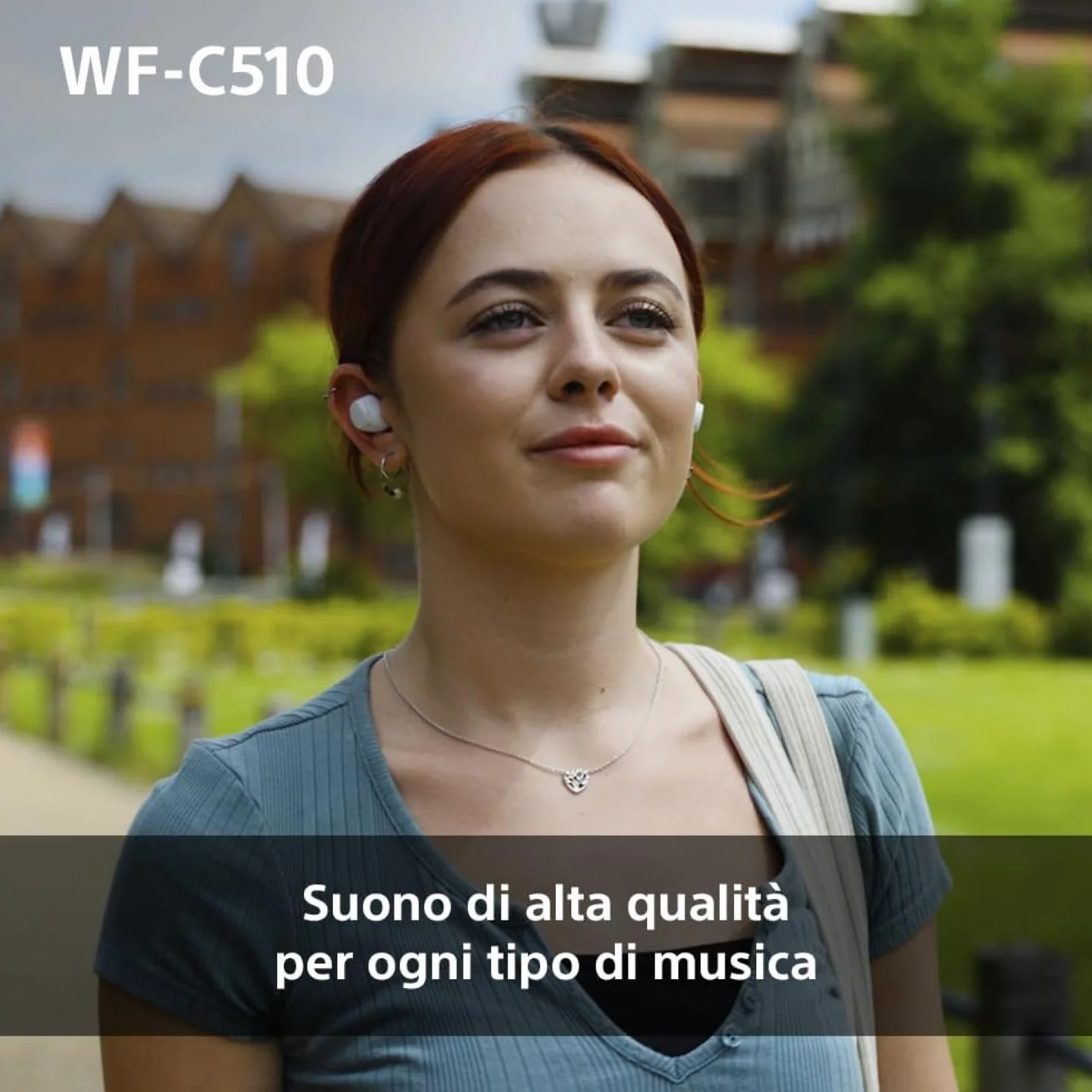 Sony WFC510 True Wireless Cuffie Bluetooth Multipoint IPX4 Spotify Tap Ricarica Rapida 22h Nero