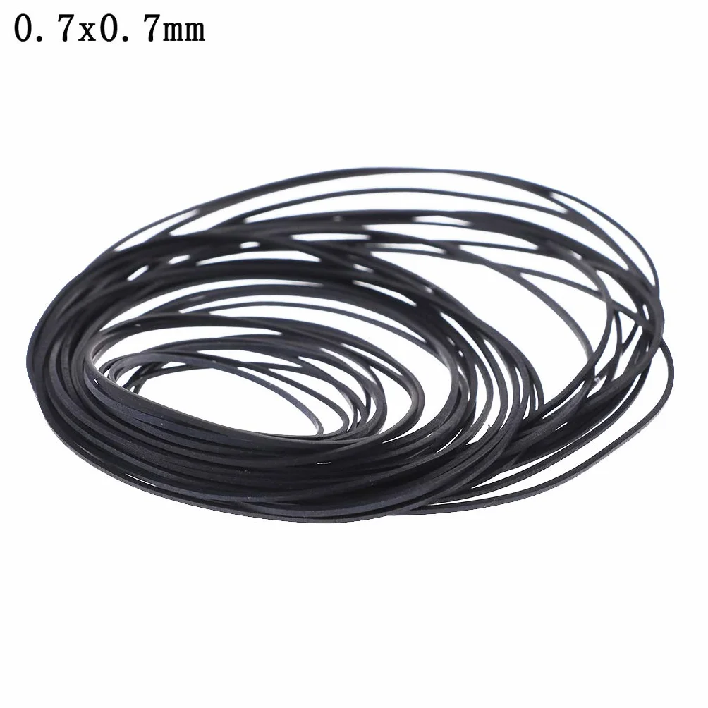 Cintura a Cassetta 30 Pezzi Mista assortita PRO per registratori Macchine Video CD-Rom Walkman unità Dvd Nero