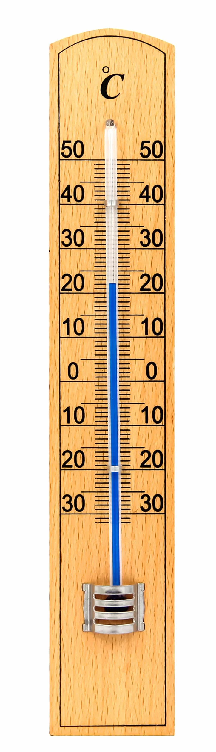 Termometro indoor/outdoor di legno 20cm