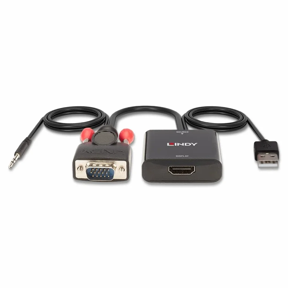 LINDY VGA Audio HDMI Converter 38284
