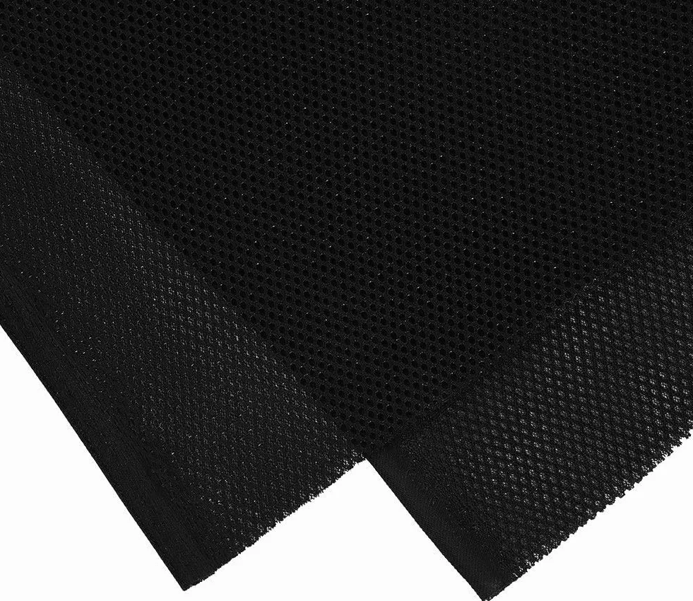 Panno per griglia in rete per altoparlanti antipolvere 50 x 140 cm nero
