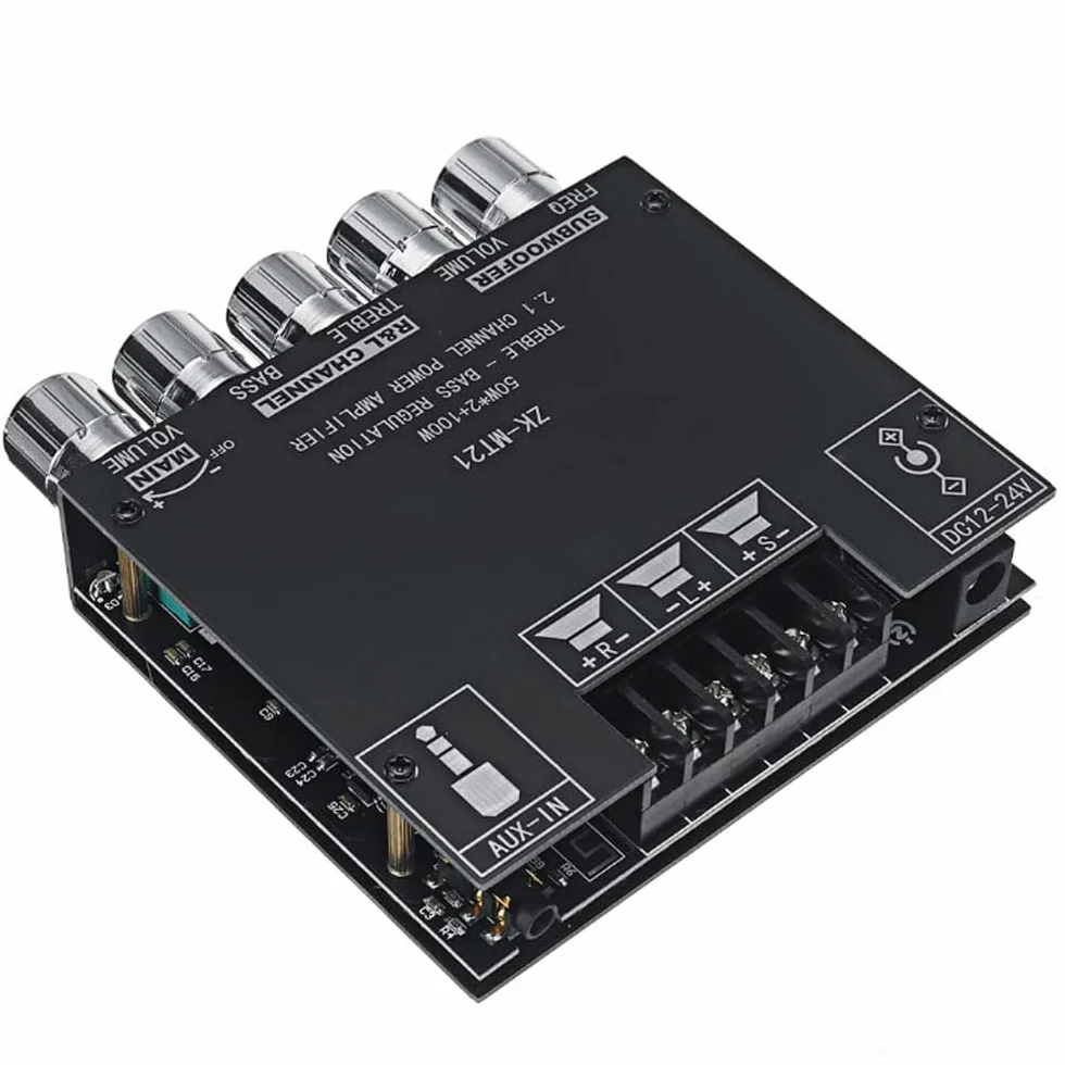 WANGCL ZK-MT21 2.1 Kanałowy Bluetooth Wzmacniacz Mocy