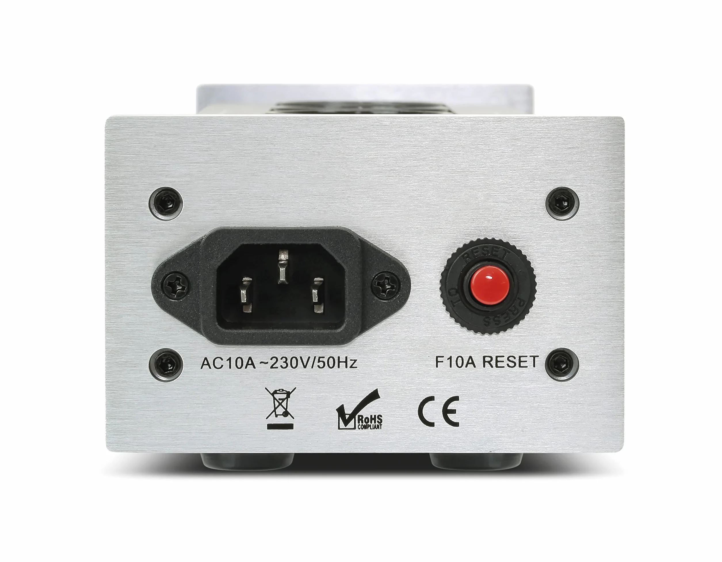 Dynavox filtro di rete HiFi X1000S 4 prese filtrate LED fase argento