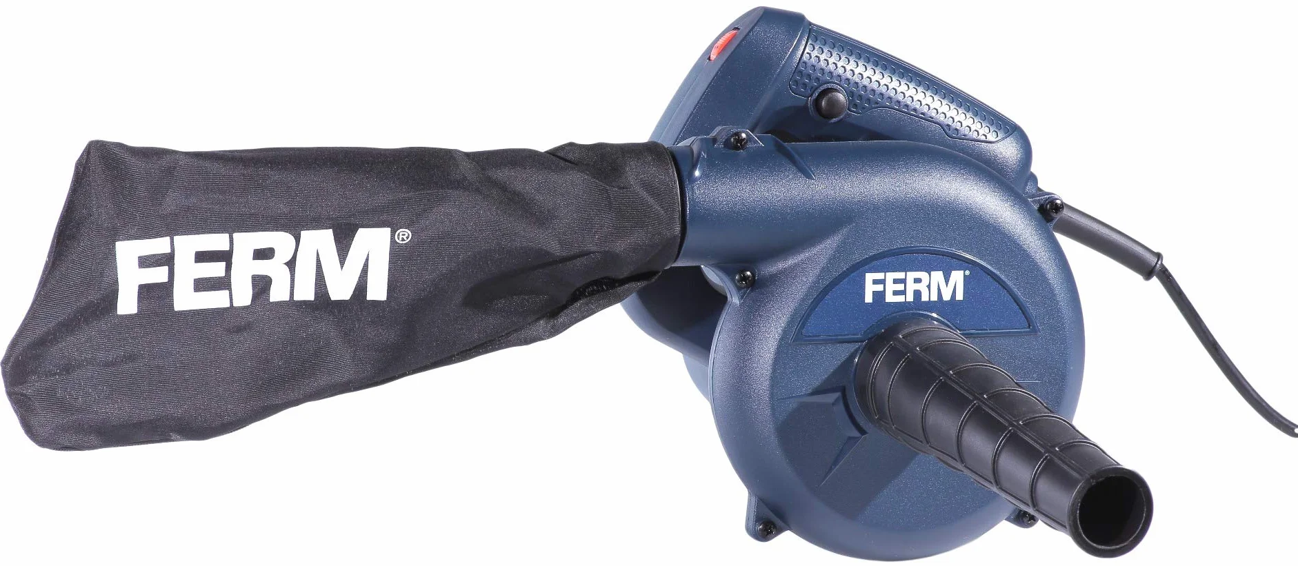 FERM Soffiatore elettrico 400W con tubo dell'aria rimovibile. Velocità variabile. Cavo di alimentazione di 3 m
