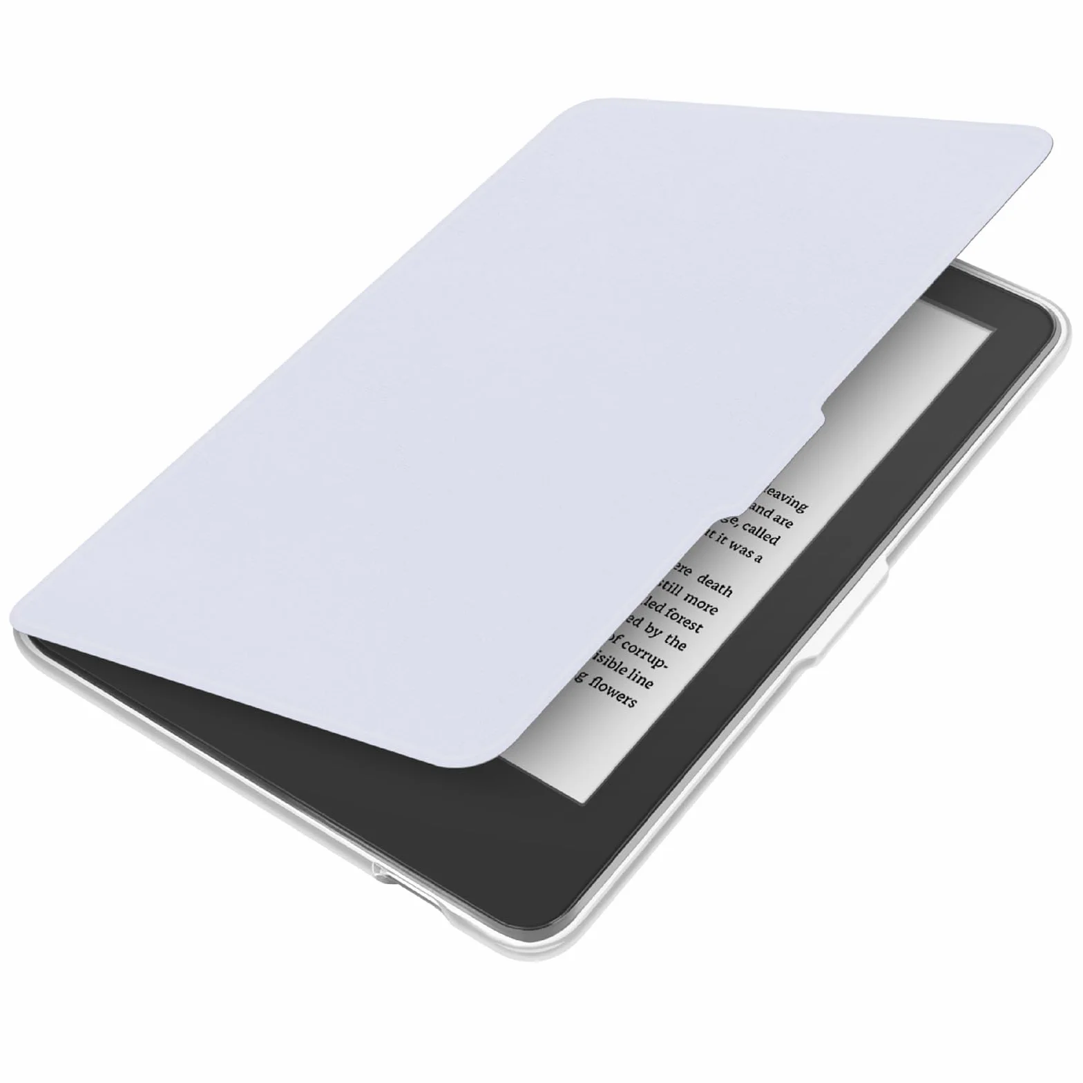 Pelle PC TPU Cover Compatibile Kobo Clara Colour Clara BW Clara 2E Flip Case Cinturino Guscio Rigido Posteriore Purple
