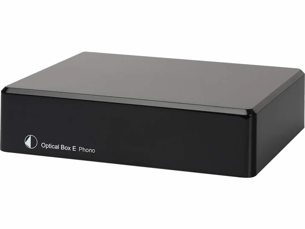 Project Optical Box E Phono Black Phono Line Out Optical