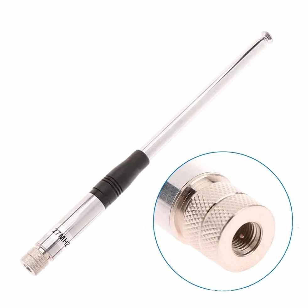 Connettore SMA antenna CB 27 MHz walkie talkie telescopica portatile