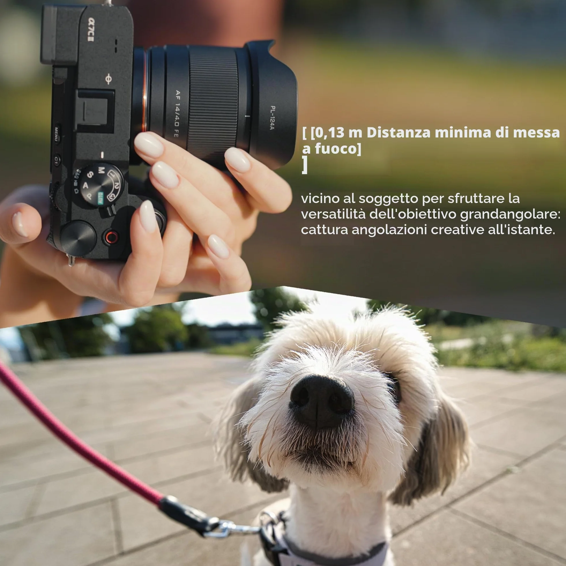 VILTROX AF 14 mm F4.0 Obiettivo ultra grandangolare full frame autofocus per Sony FE