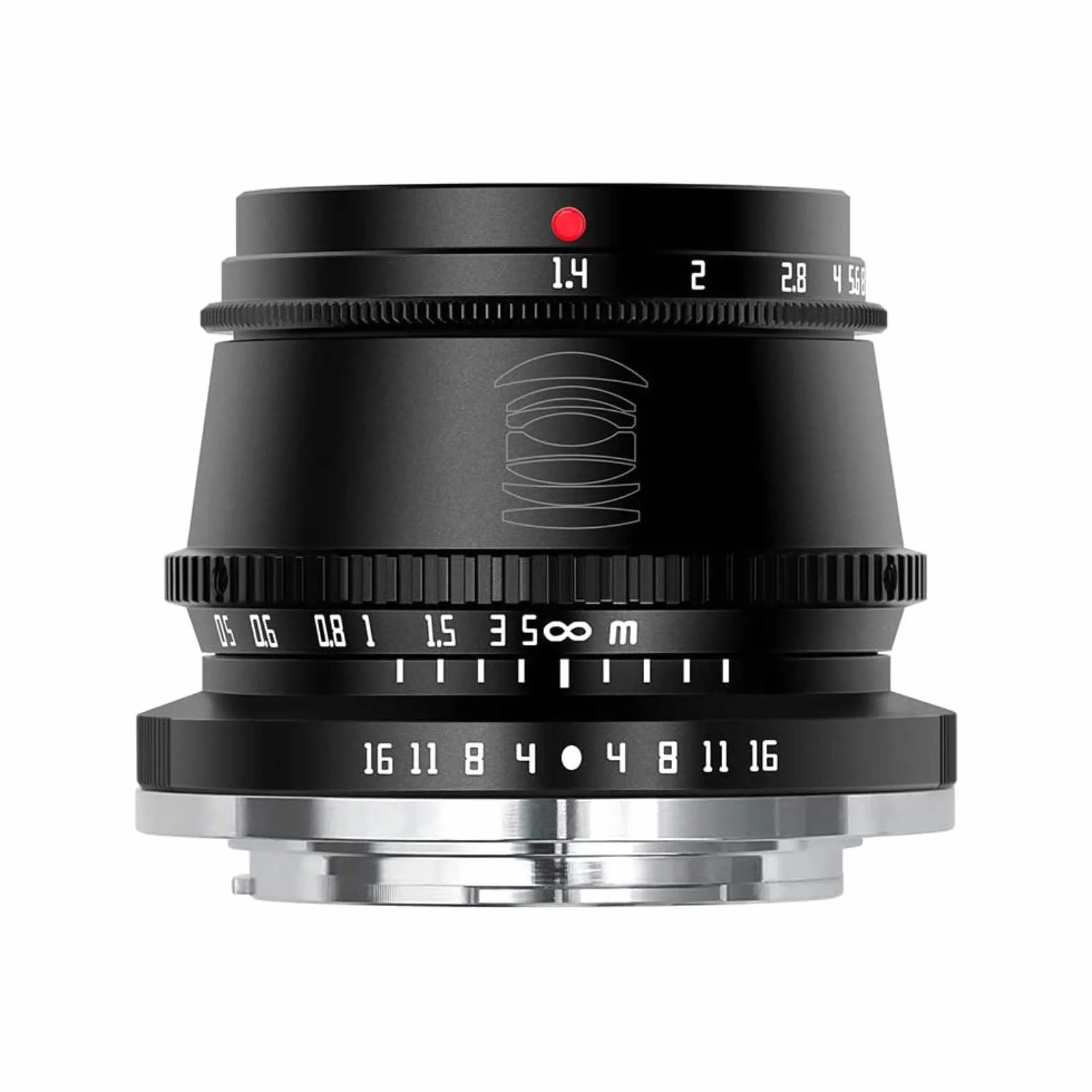 TTARTISAN 35mm F1.4 Obiettivo APS-C MF Fuji X Mount Nero