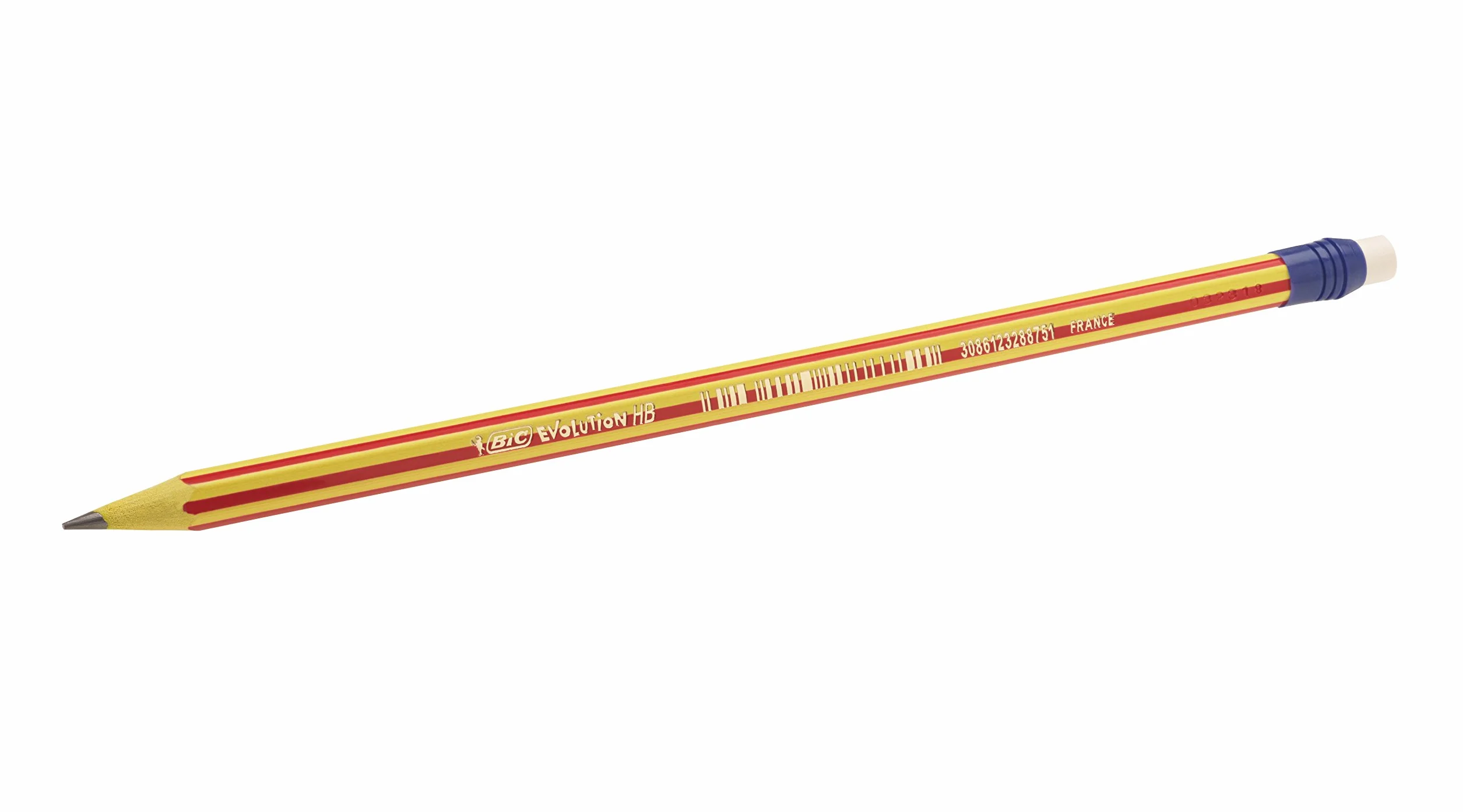 BIC Evolution Stripes 12 matite HB media senza legno infrangibile