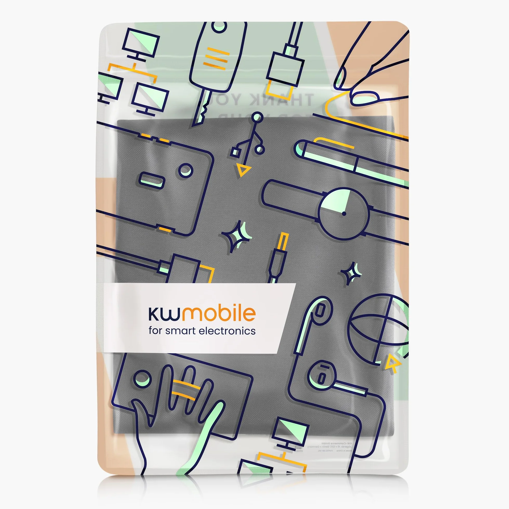 kwmobile Protezione per 32" TV - Cover Impermeabile Antipolvere per Schermo PC e TV