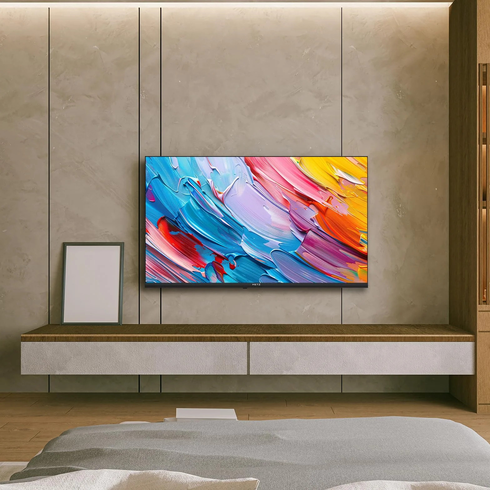 Metz QLED 40" Smart TV FHD MQF7000Z, HDR10, Dolby Audio, Google TV, DVB-T/T2/C/S/S2