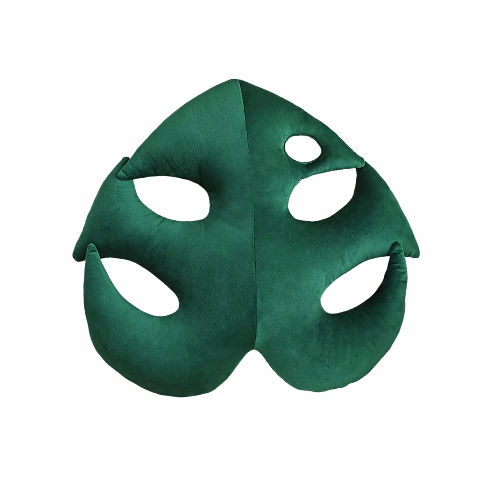Cuscino a forma di foglia, 52,1 x 48 cm, imbottitura in polipropilene, a forma di 3D, cuscino per piante succulente, grazioso cuscino da pavimento per fate, grunge, decorazione per la casa