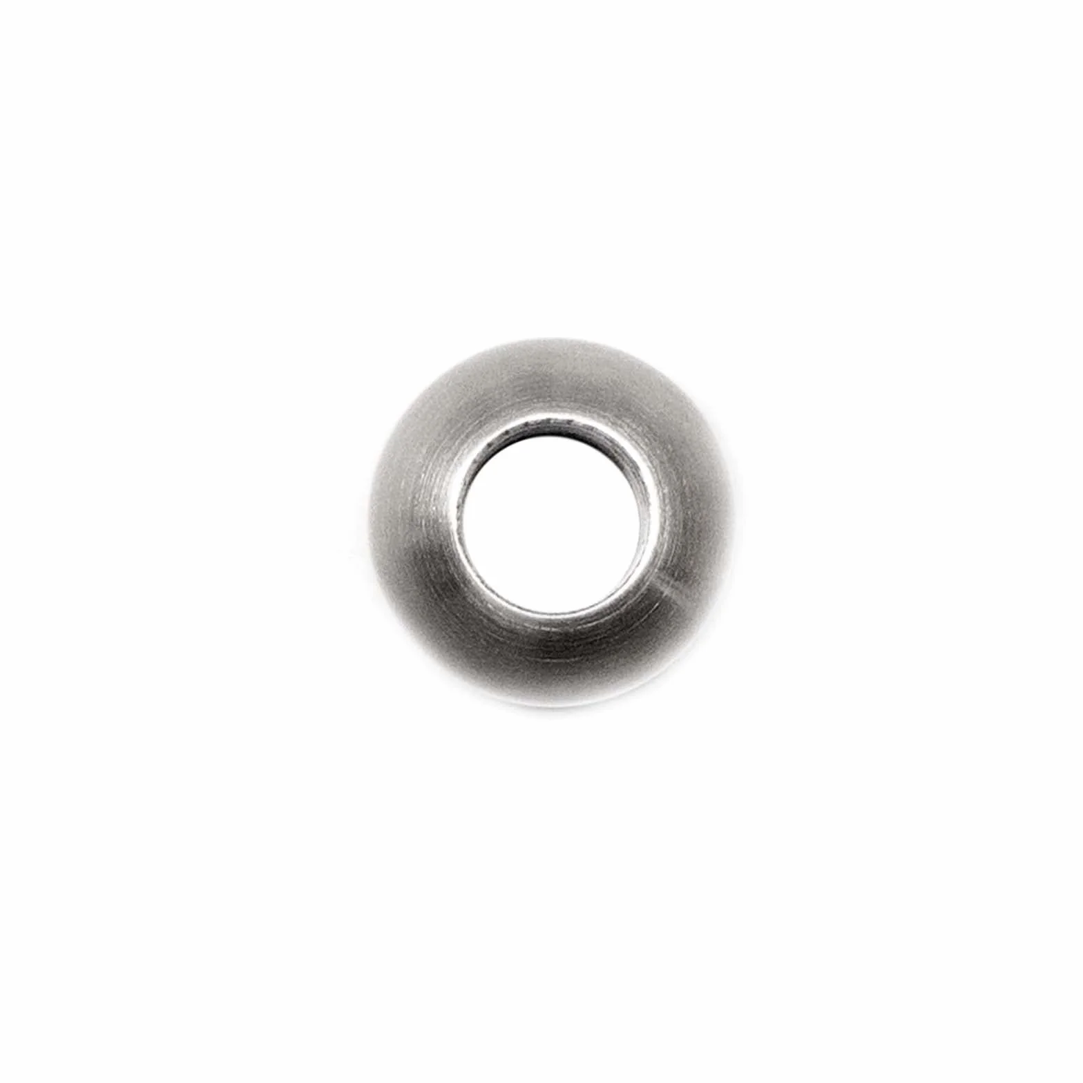 PRIOstahl Sfera decorativa con foro passante in acciaio inox, 1 sfera per asta da 12 mm, in acciaio inox V2A, per asta di riempimento, balcone, terrazza, corrimano, decorazione