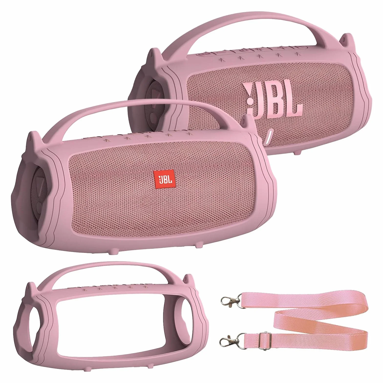 Custodia in silicone per altoparlante Bluetooth portatile JBL Charge 4/Charge 5, custodia accessori