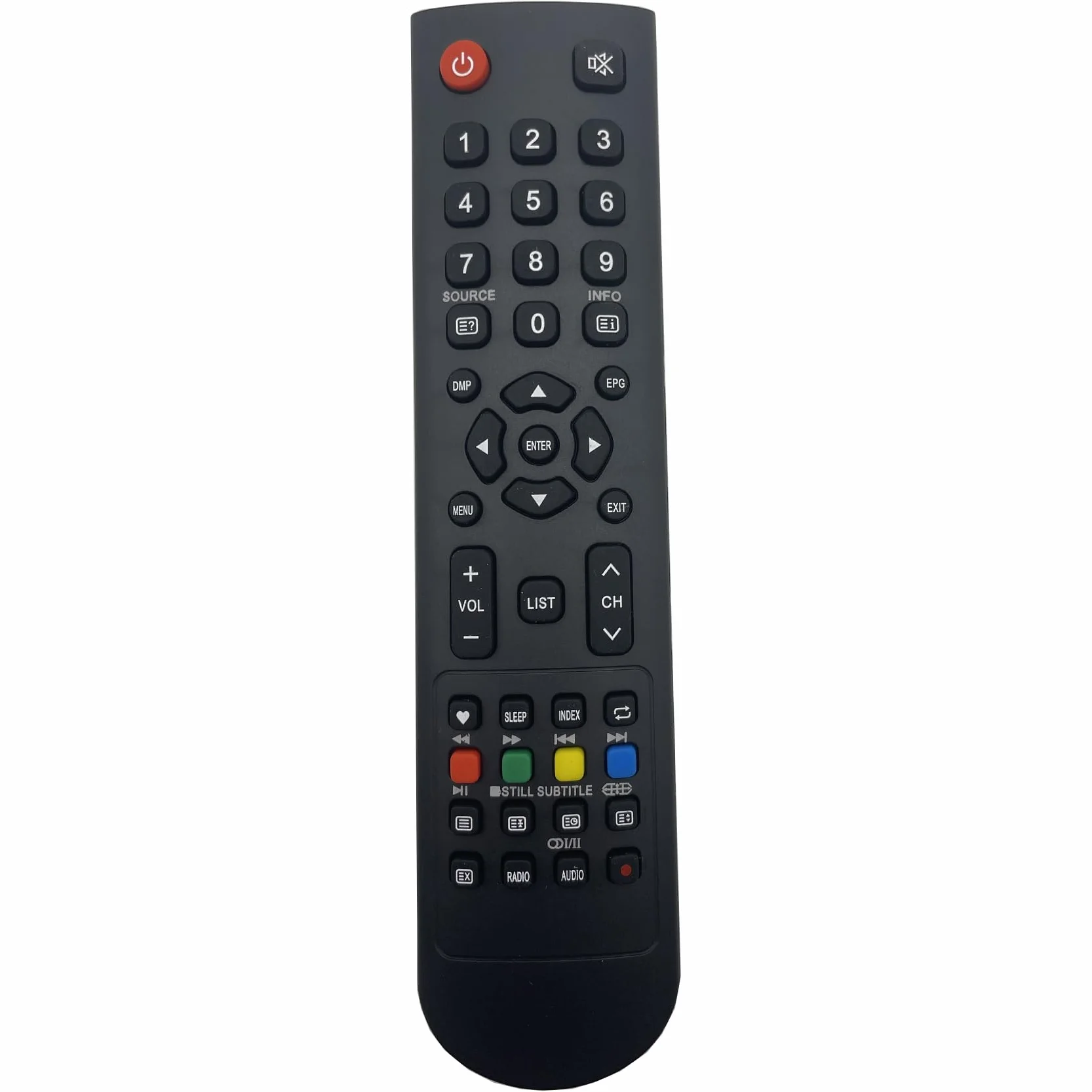 Telecomando TV United LED24H40 LED24H42 LED24HS40 LED28H40 LED32H45 LED32H50 LED32H60 LED32HS51 LED32HS61 LED40HS50 LED40HS60 LED40HS61 LED48HS60