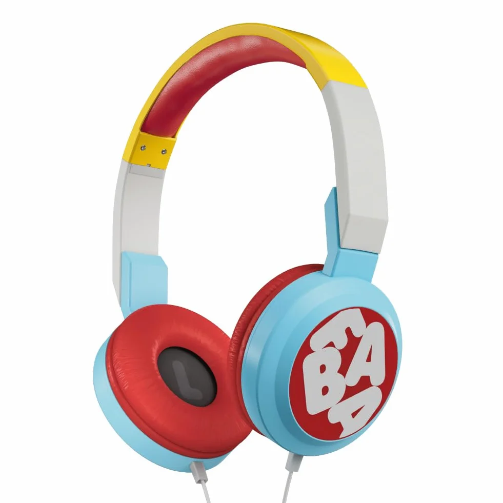 FABA Dudun Cuffie con cavo regolabili pieghevoli per bambini 85dB limitazione suono