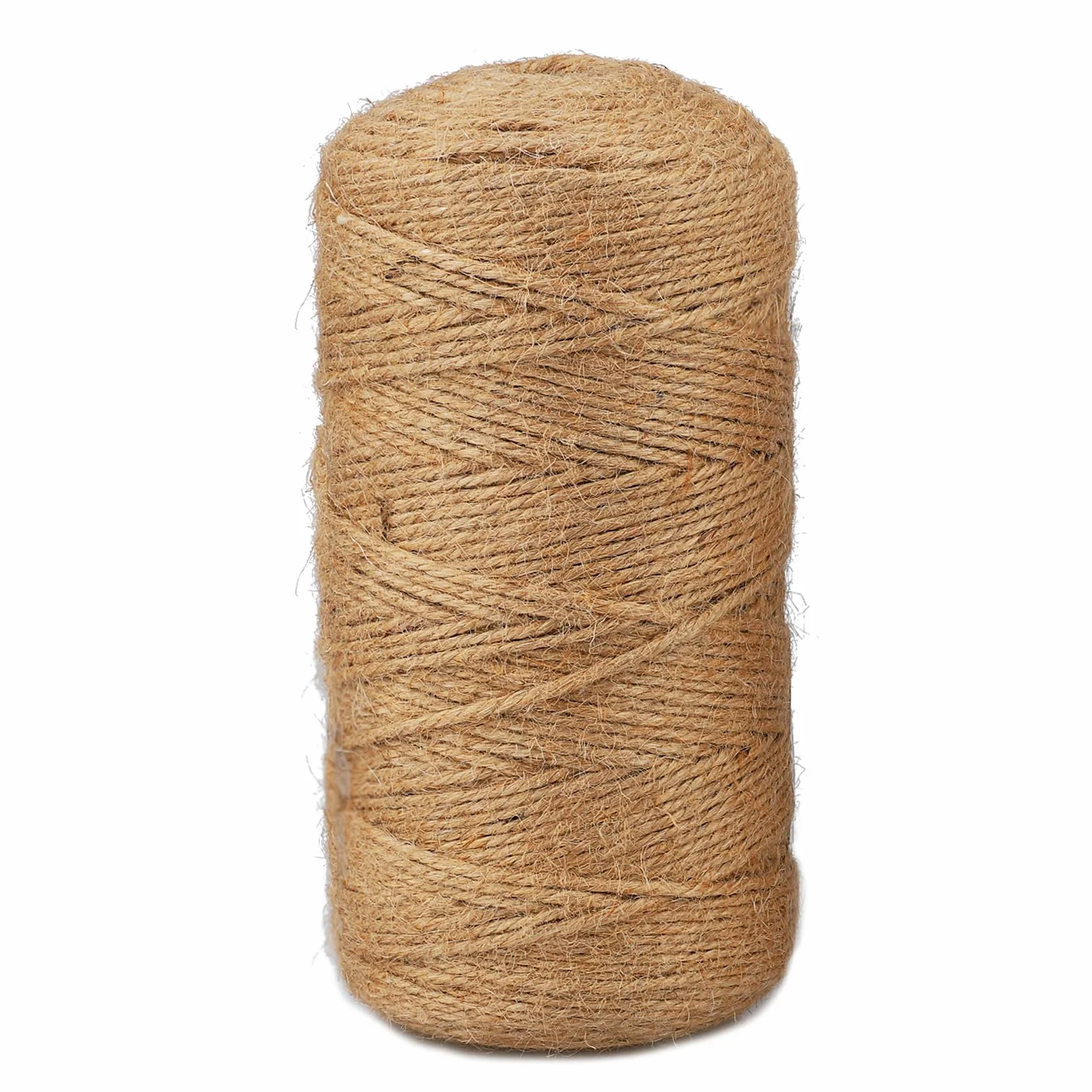 300m×3mm Spago corda di iuta, spago per decorazioni, realizzata in fibra naturale, la sua resistenza allo strappo la rende ideale per la decorazione del giardino e l'imballaggio decorativo