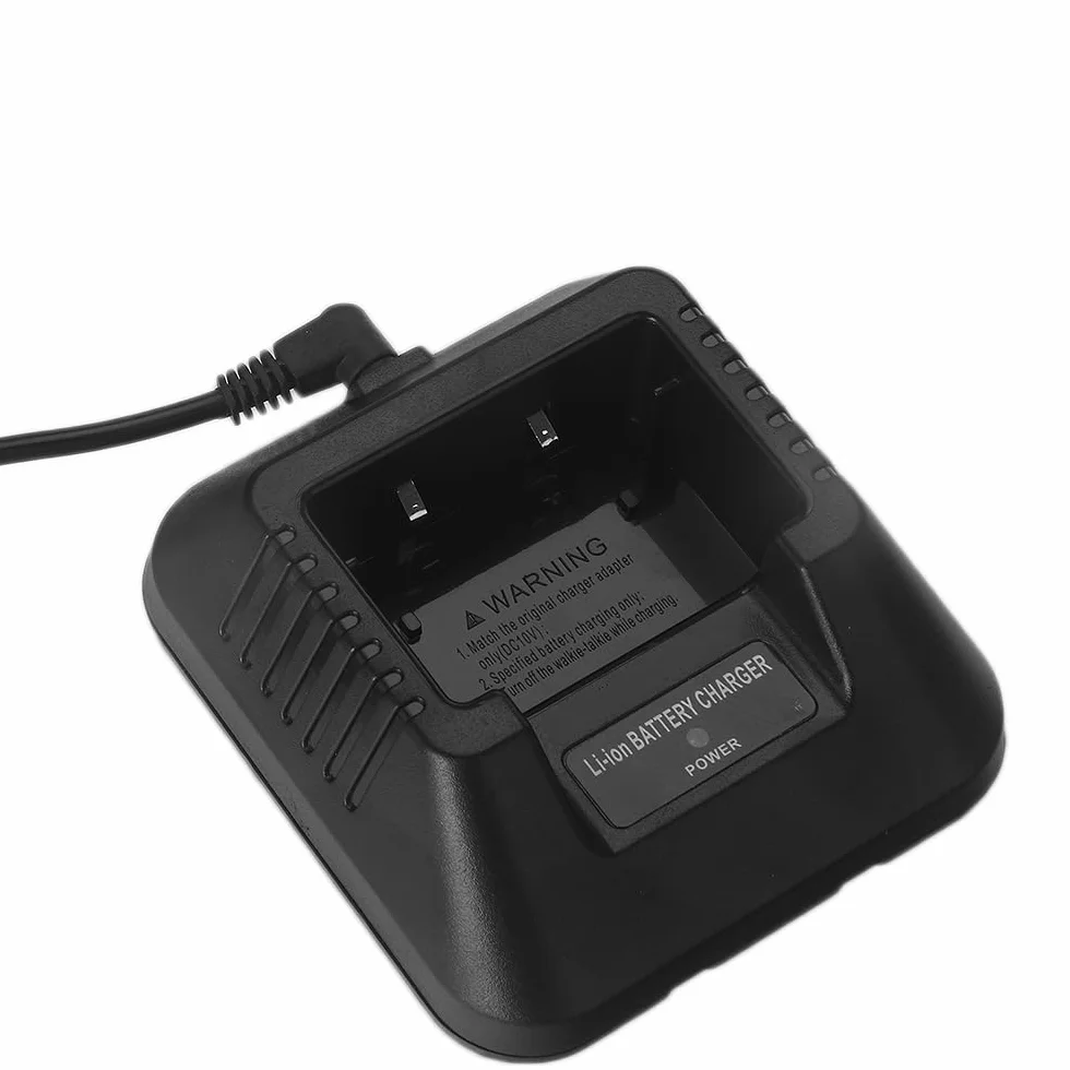 Baofeng UV-5R Caricabatterie USB per Radio Walkie Talkie DM-5R BF-F8HP