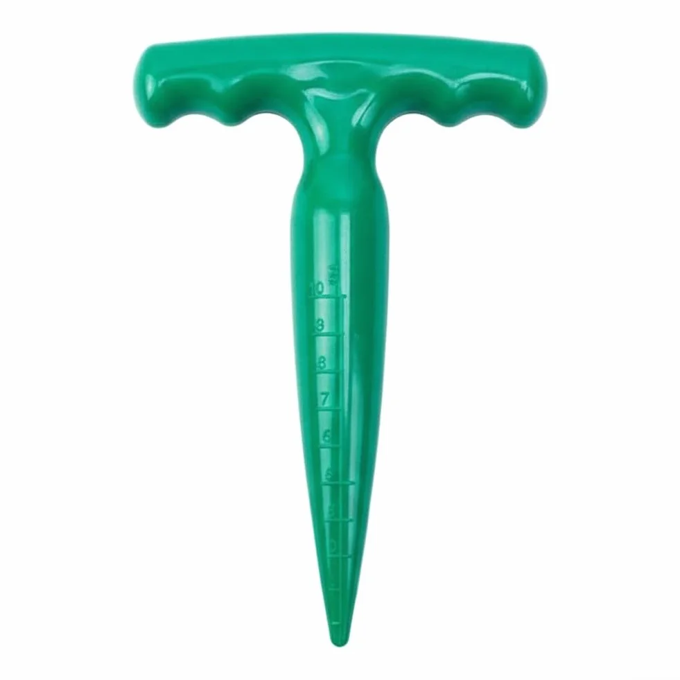 Strumento Dibber progettato per un uso ripetuto in diverse condizioni del suolo mantenendo integrità e precisione funzionale (verde inchiostro))