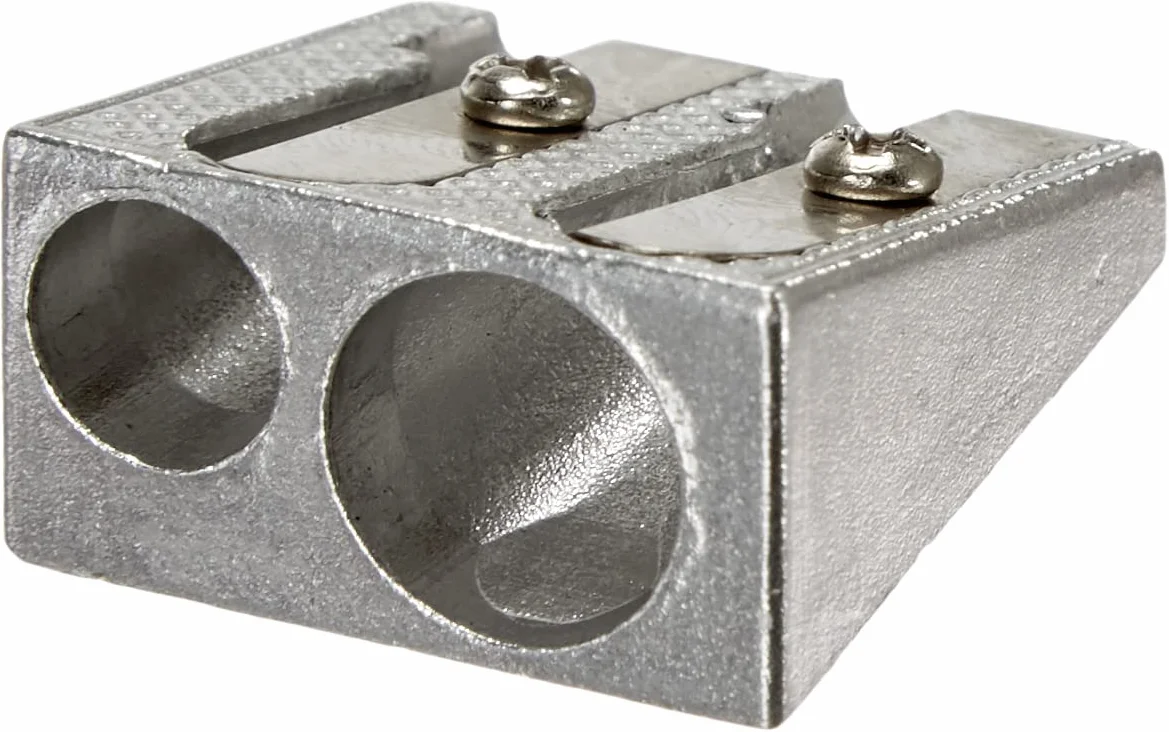 Herlitz Temperino Doppio Alluminio Per Matite Rotonde Disegno Tecnico