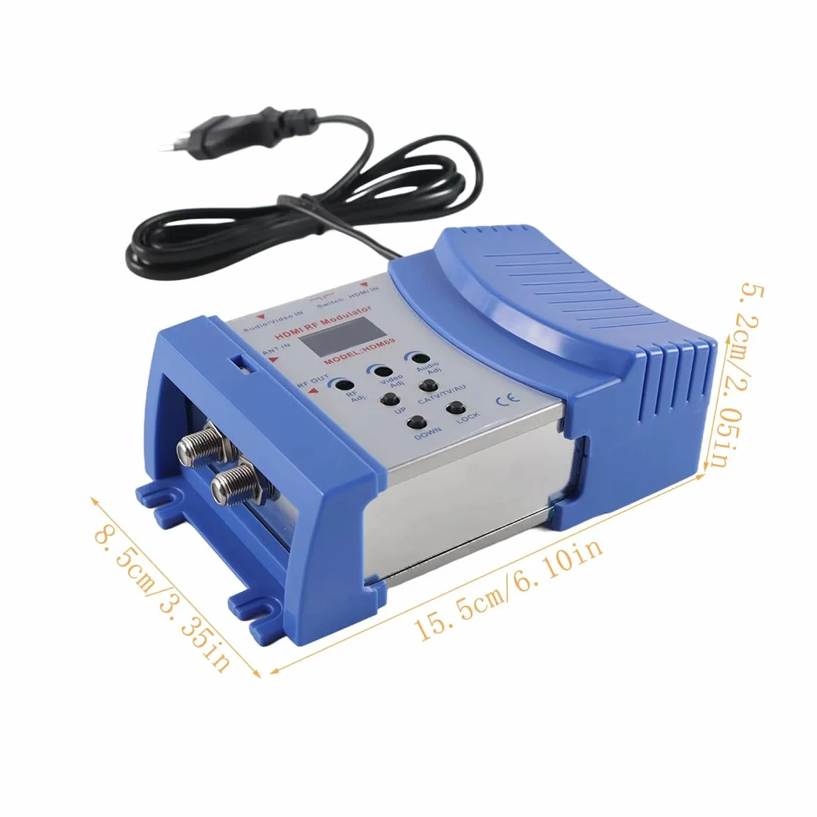 Modulatore HD AV-RF HDM6 MCU controllato PLL HDMI 1.3 HDCP 1.3 45-870 MHz Ingresso multi-risoluzione