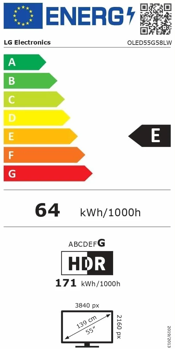 LG OLED evo AI G5 TV 55 pollici Smart TV 4K Base da appoggio inclusa Processore α11 Gen2 Brightness Booster Ultimate webOS con AI Dolby Vision Atmos VRR GSYNC 4K@165Hz OLED55G56LS 2025